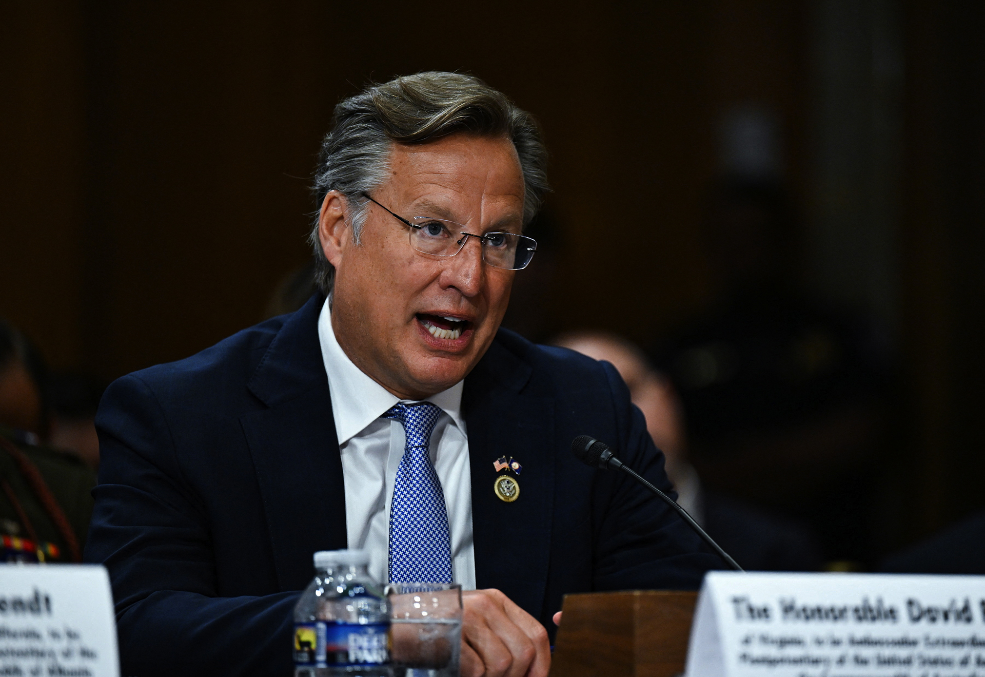 The new US ambassador to Australia, David Brat.