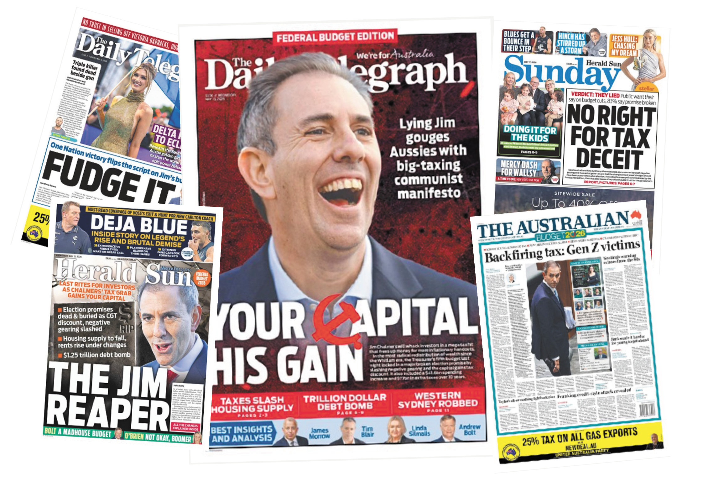 News Corp’s united front against Jim Chalmers’ budget