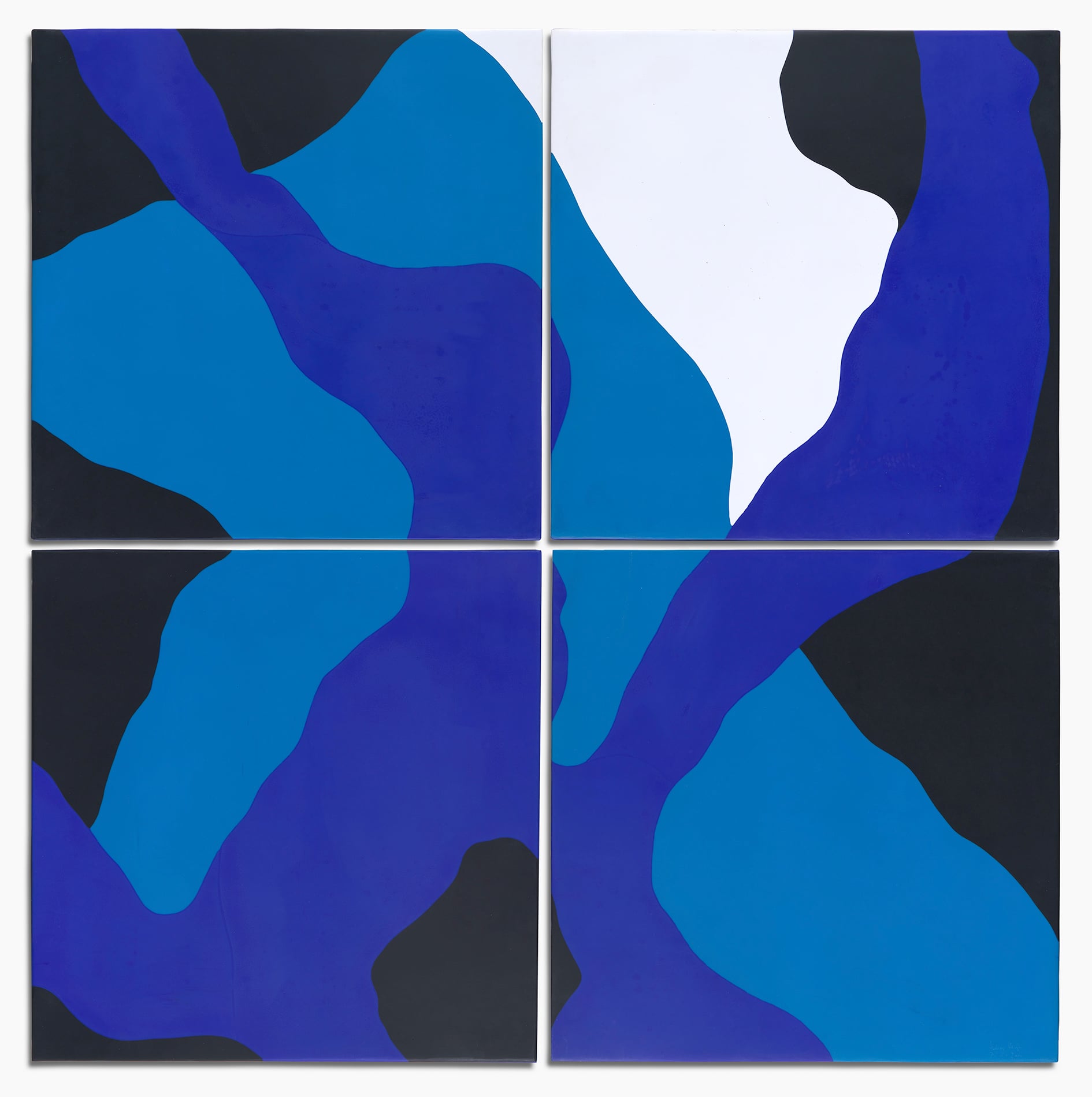 Klaus Moje’s Shin shu blue.
