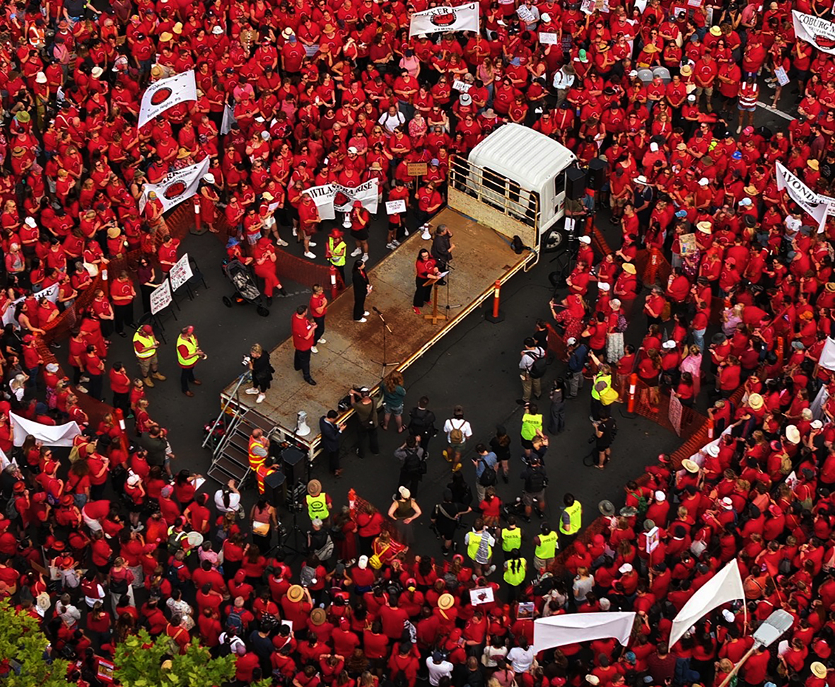 The Victorian teachers’ strike.