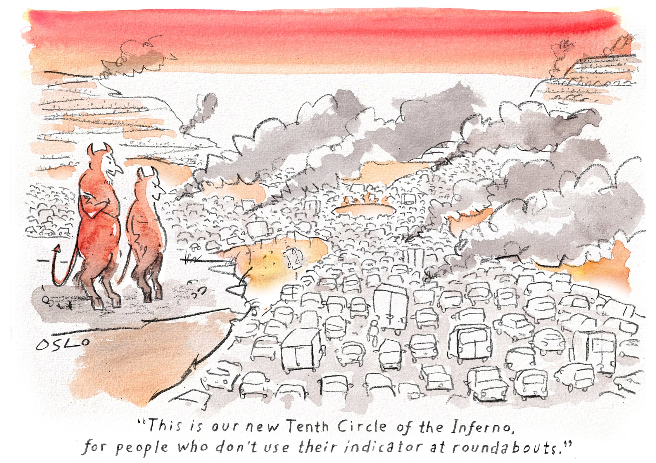 Oslo cartoon.