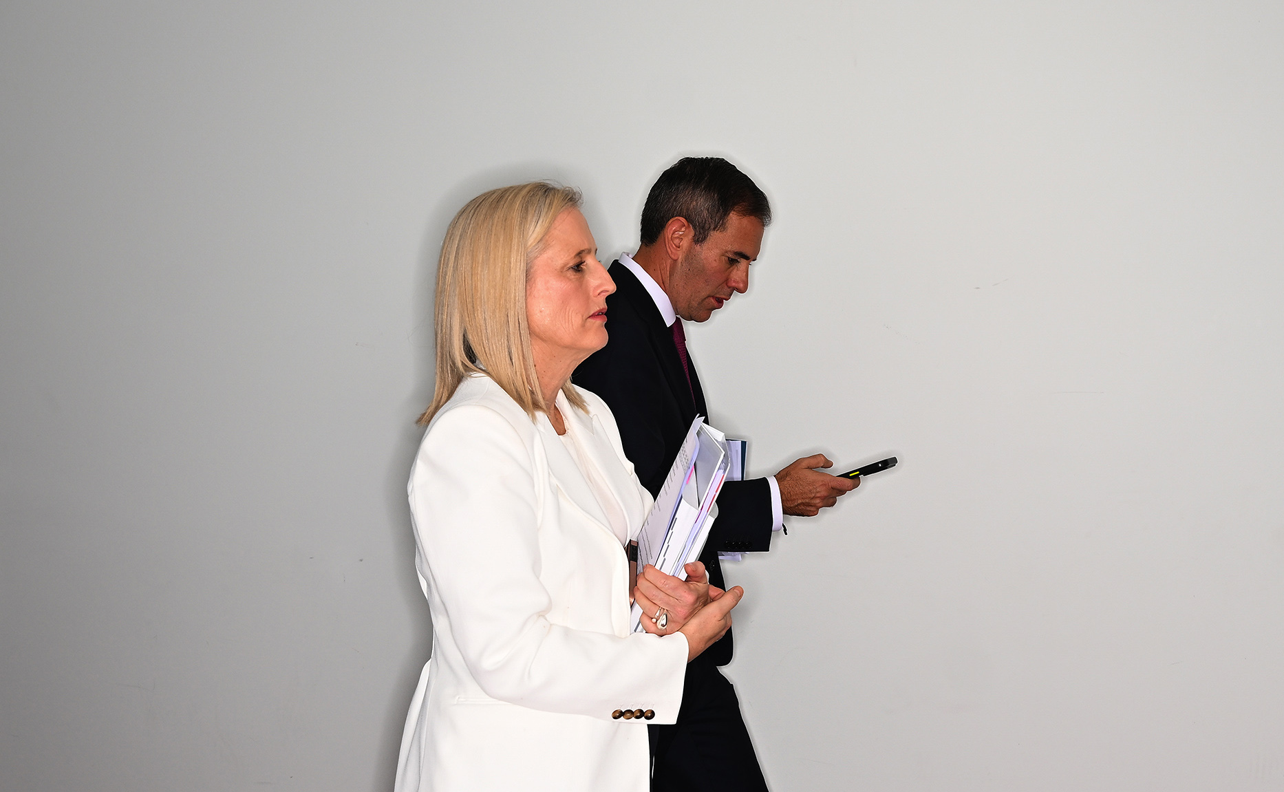 Finance Minister Katy Gallagher and Treasurer Jim Chalmers.