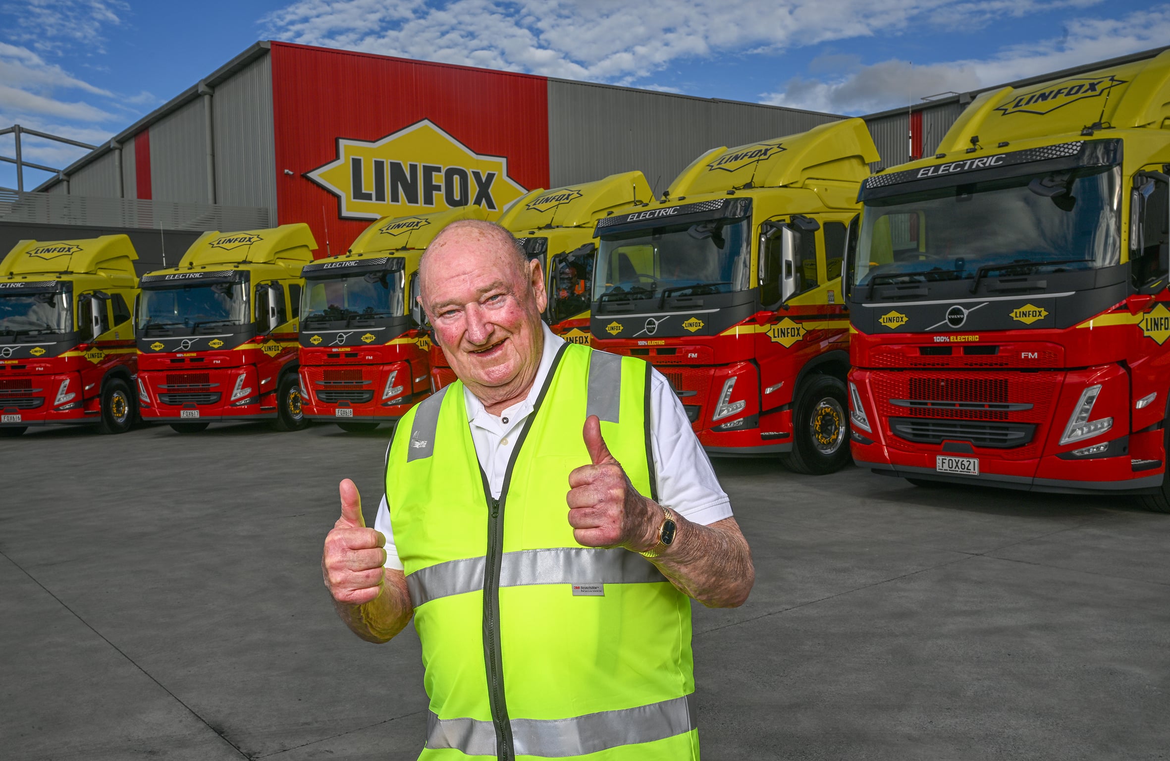 Linfox founder Lindsay Fox.