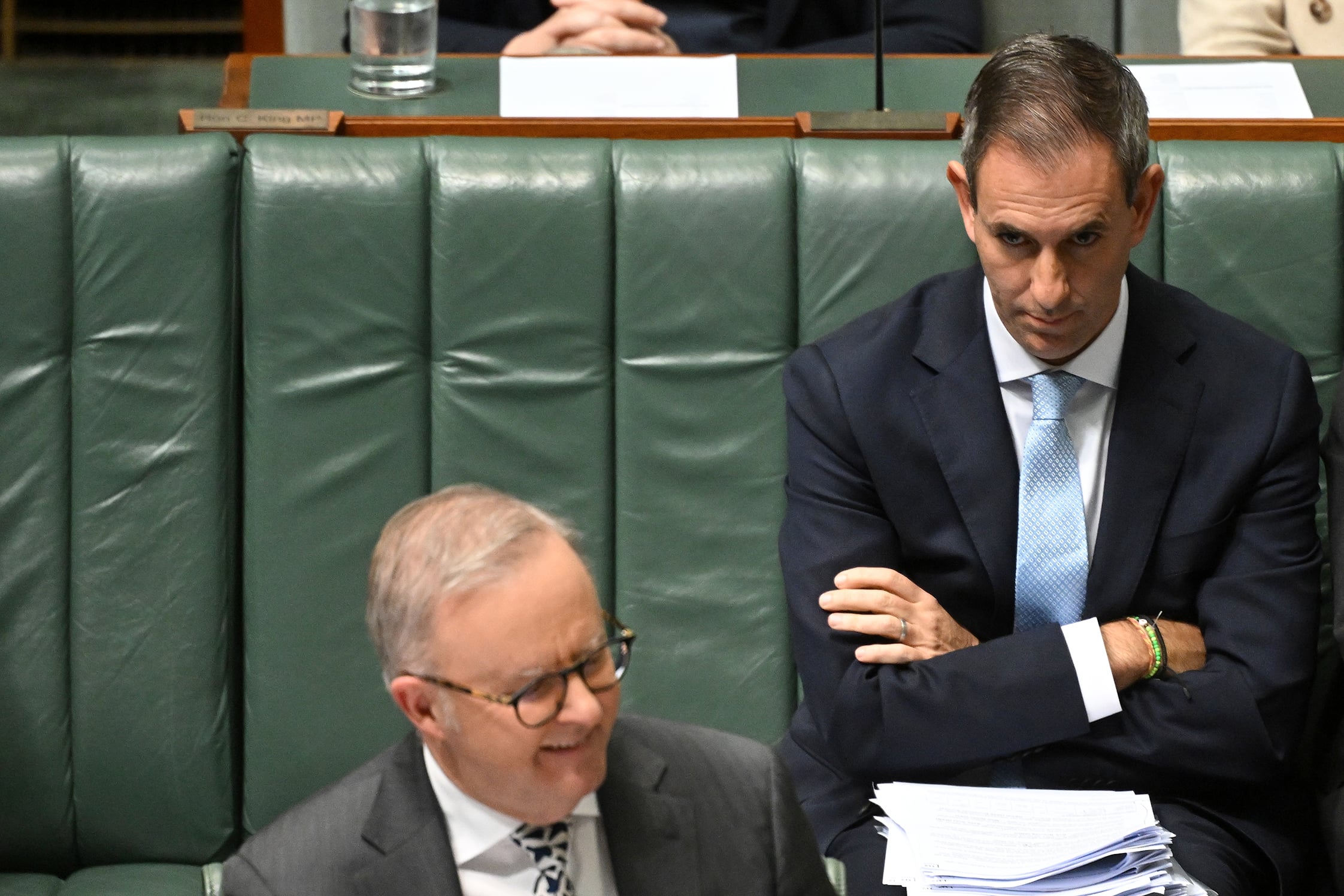 Prime Minister Anthony Albanese and Treasurer Jim Chalmers. 