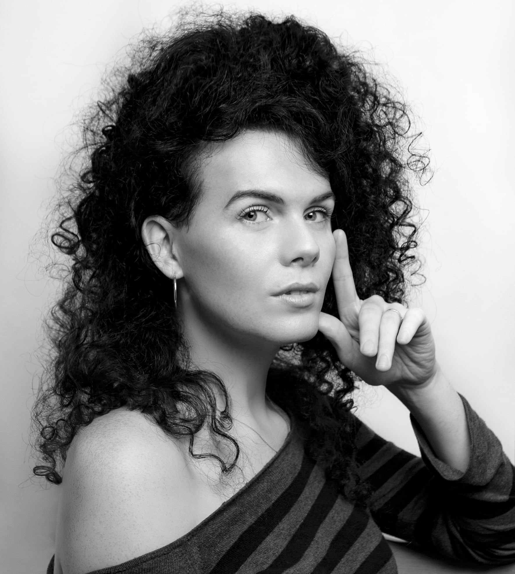 Comedian and cabaret artist Jordan Gray.