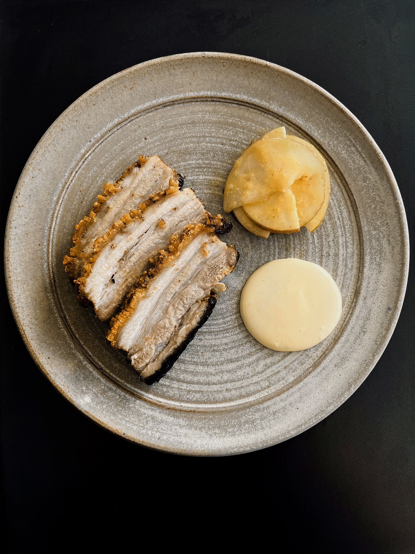 Pork belly.