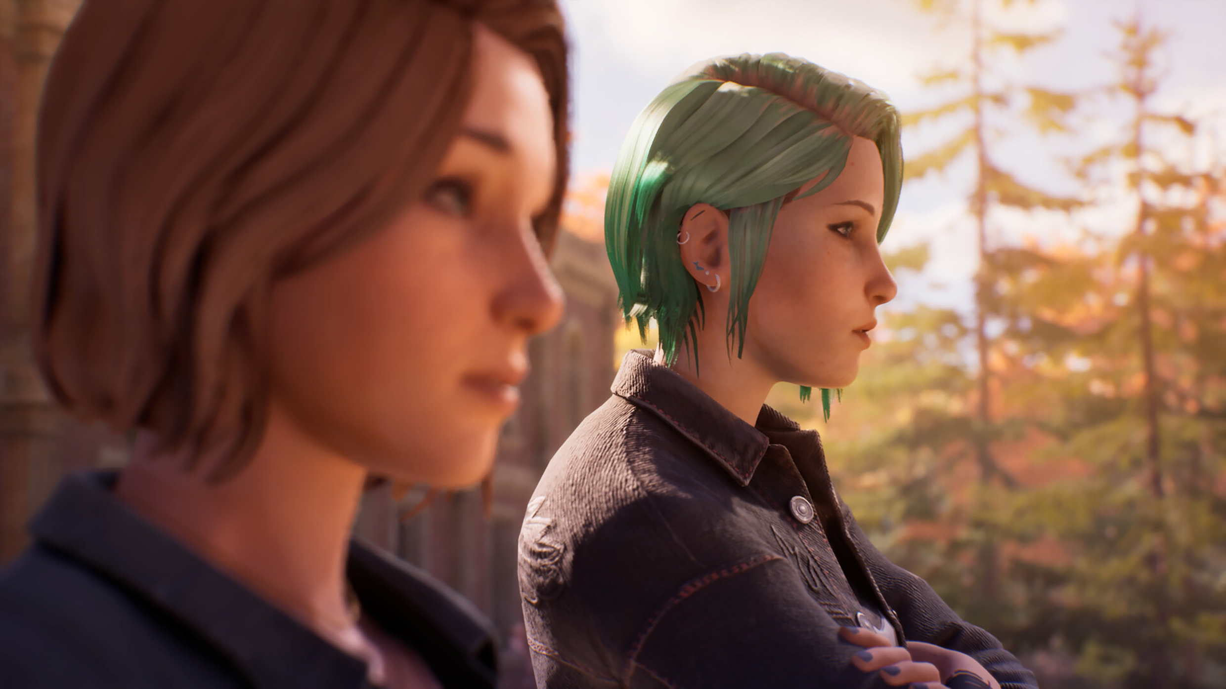 Max and Chloe in Life Is Strange: Reunion.