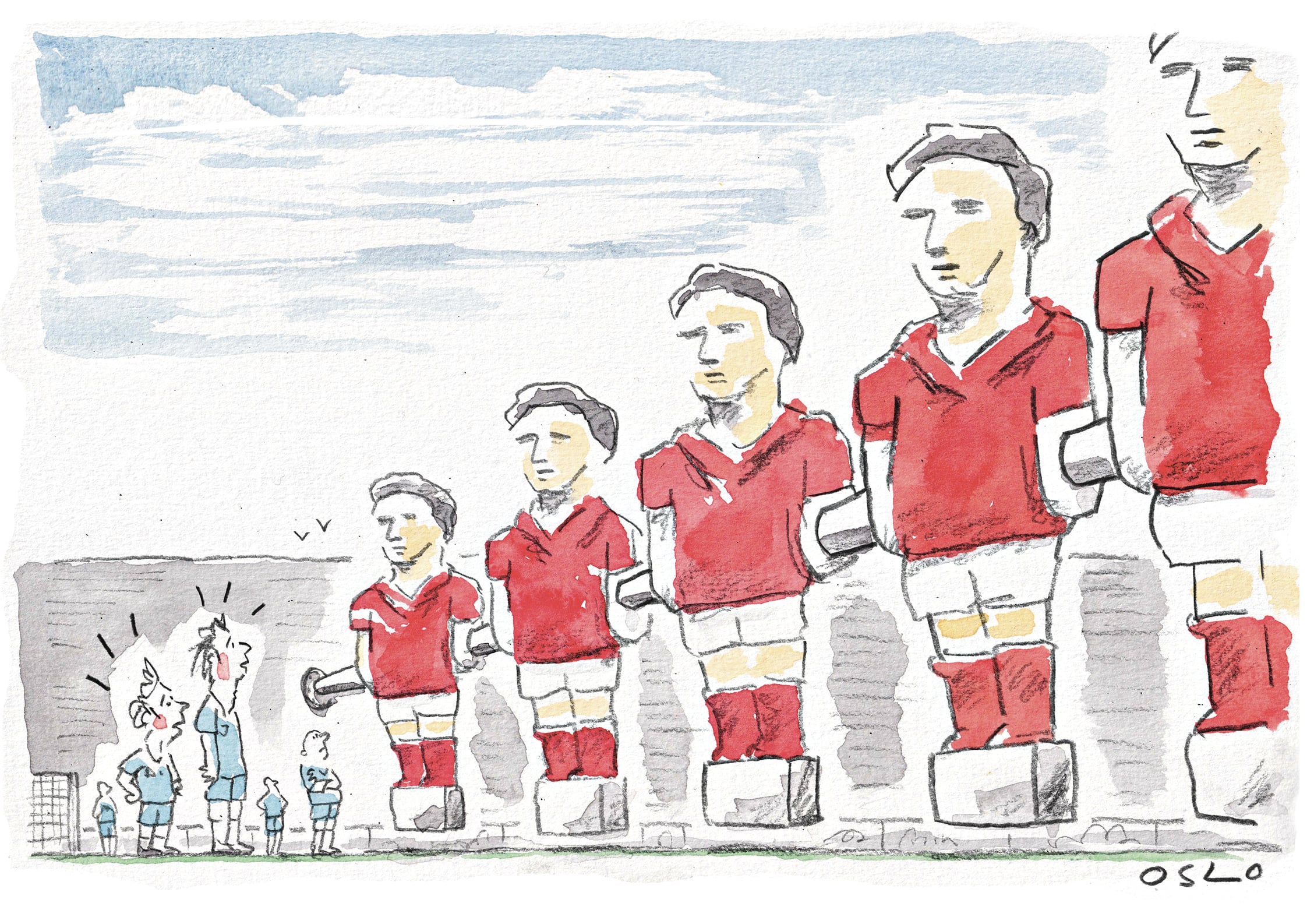 Oslo cartoon.