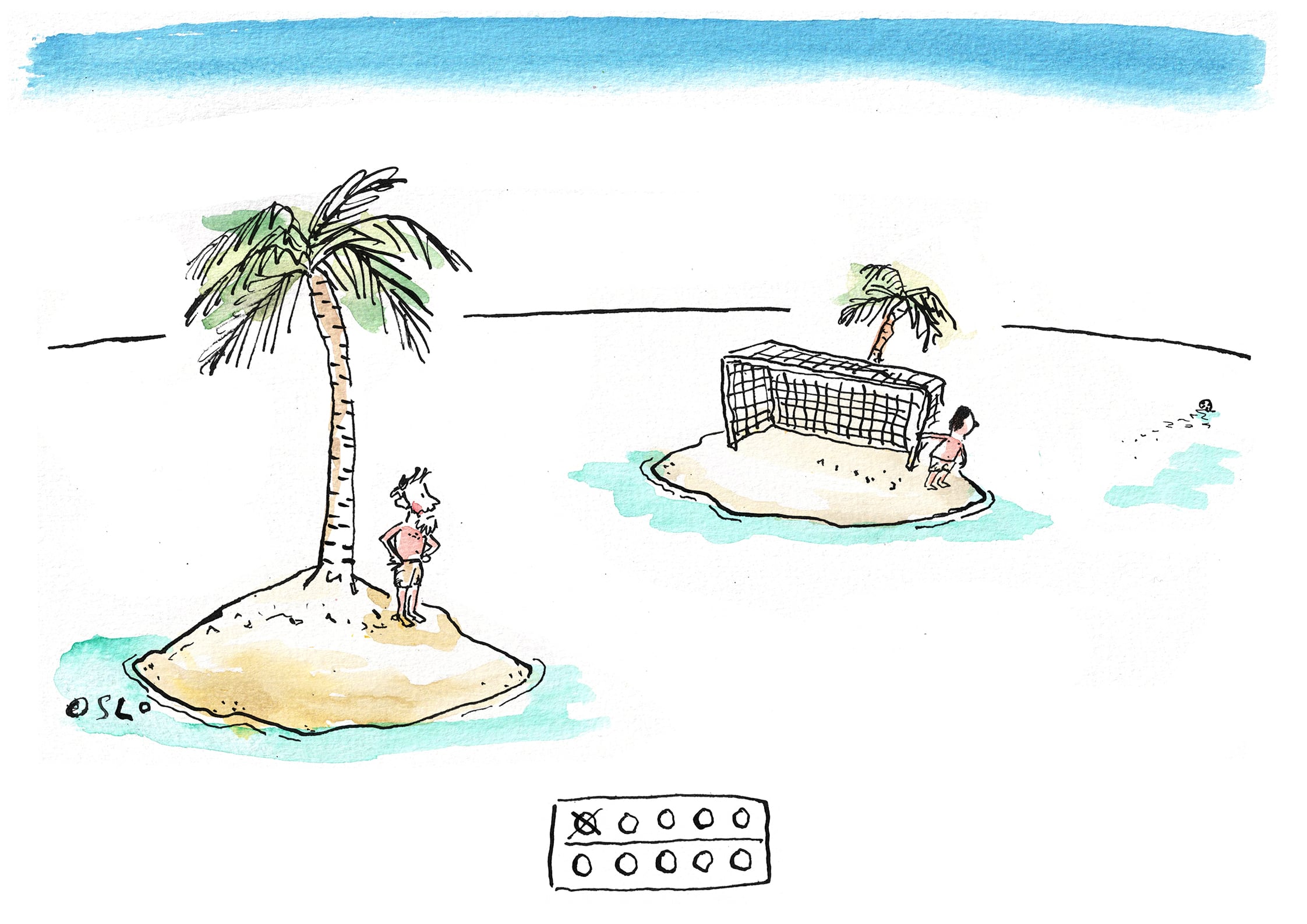 Oslo cartoon.