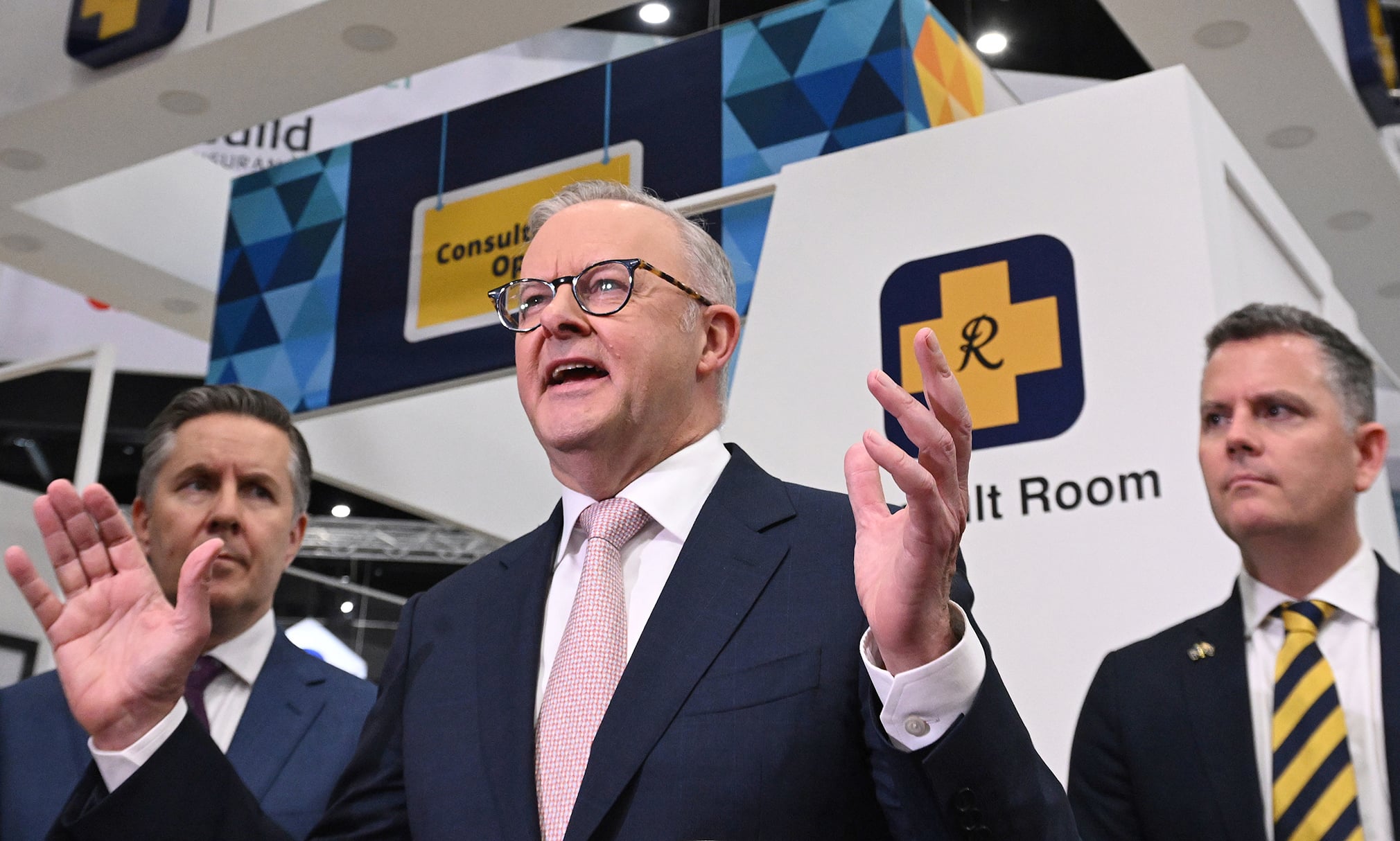Prime Minister Anthony Albanese attending last year's Pharmacy Guild conference.