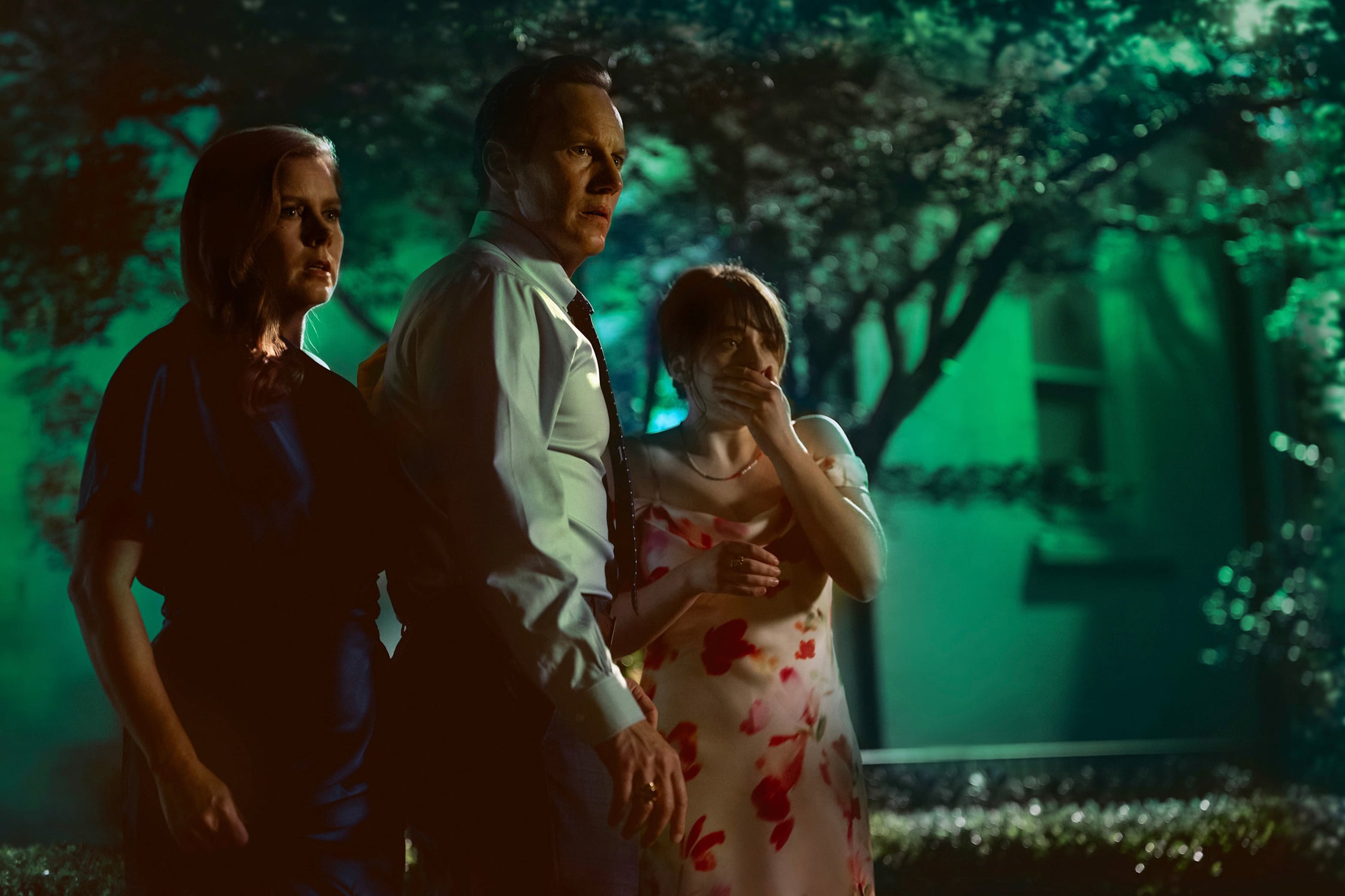 Amy Adams, Patrick Wilson and Lily Collias in a scene from Cape Fear.