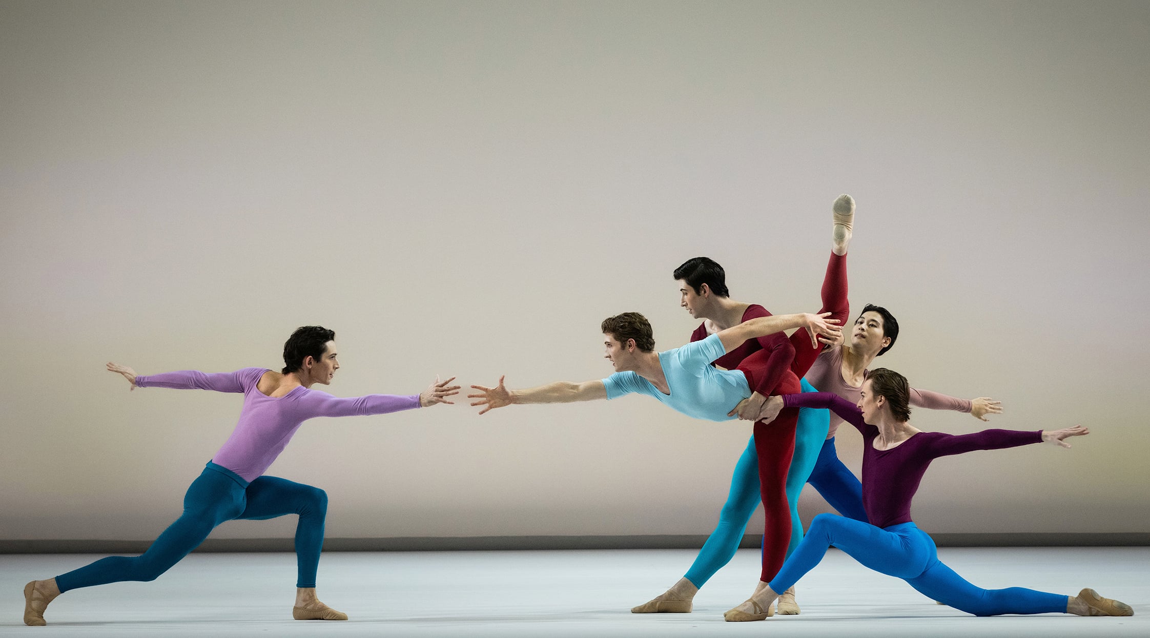 Dancers from The Australian Ballet perform Copland Dance Episodes.