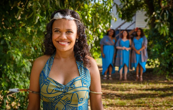 Top End Wedding actress Miranda Tapsell