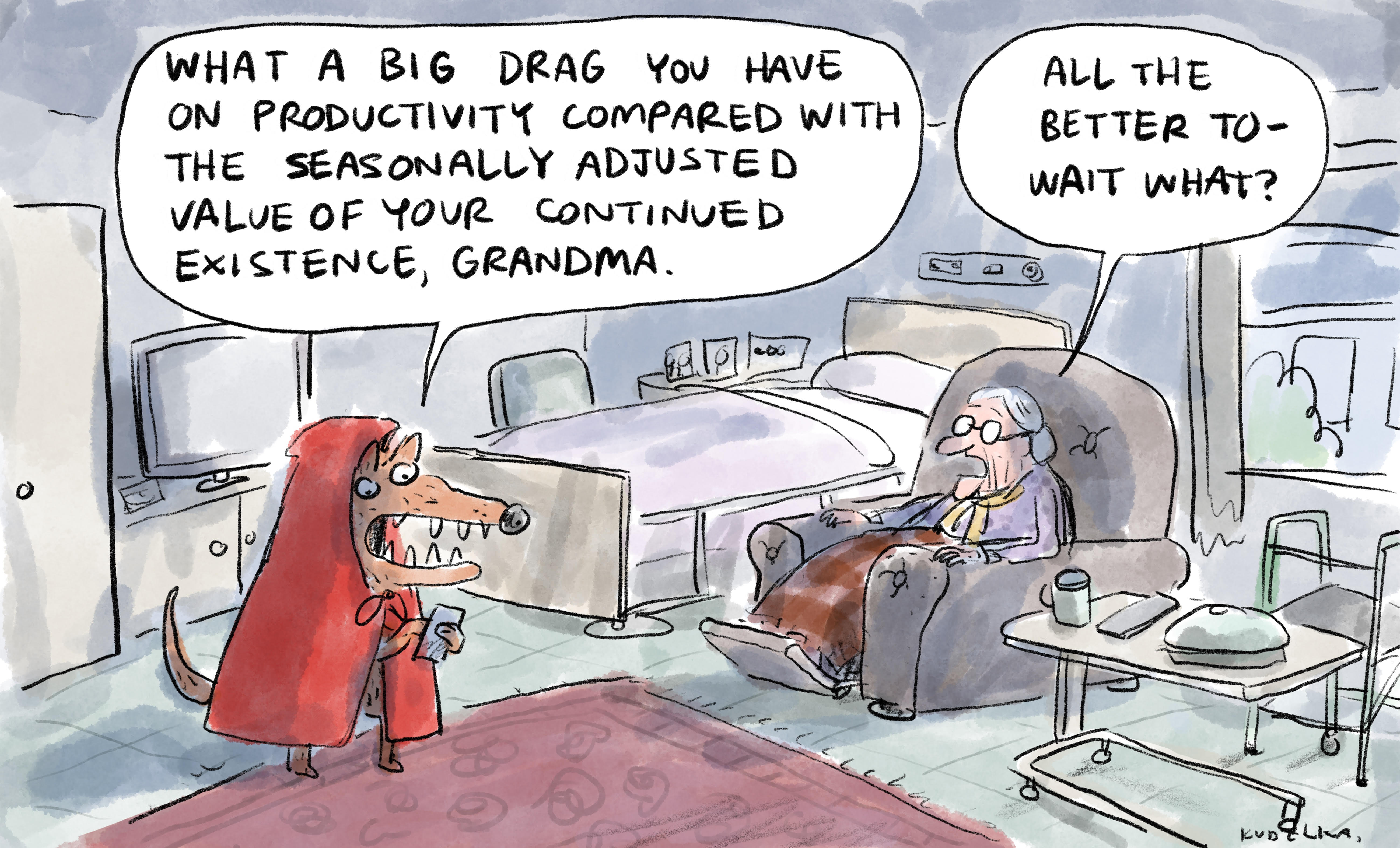 Jon Kudelka cartoon, August 8, 2020