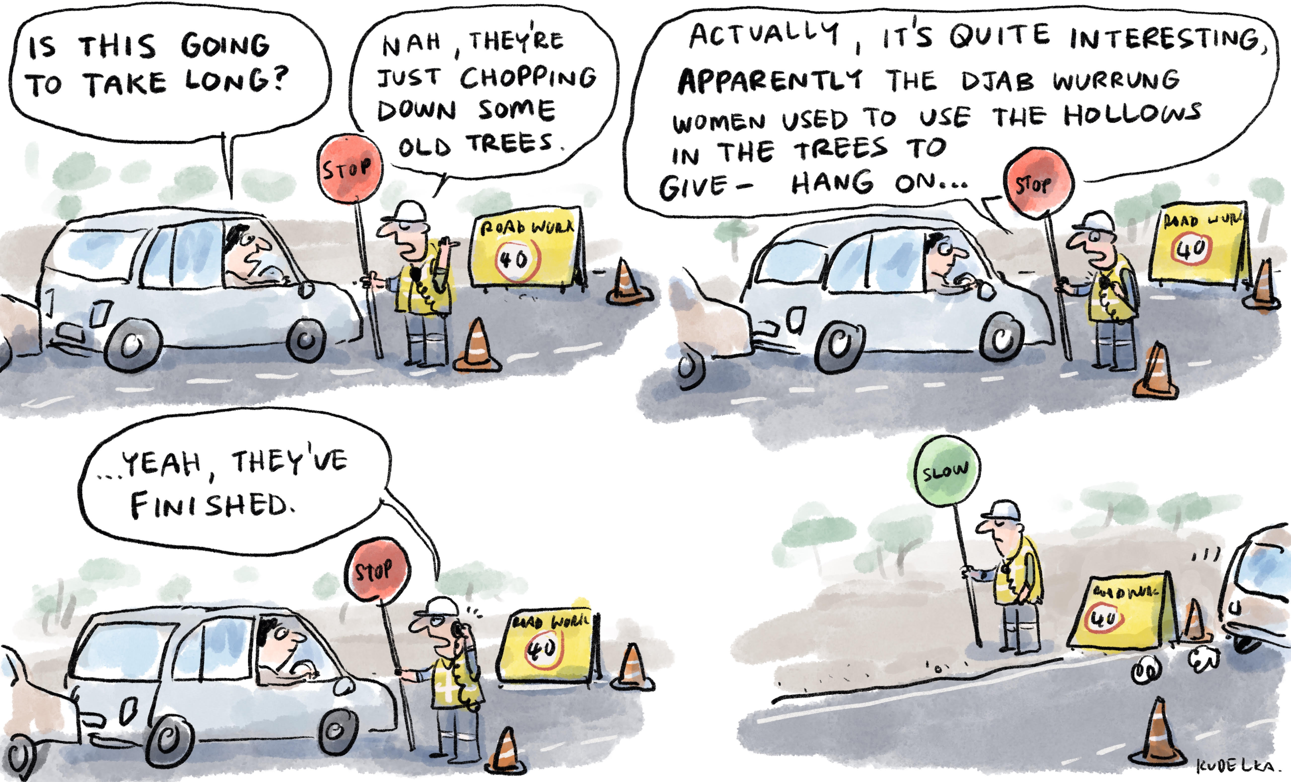 Jon Kudelka cartoon, August 15, 2020