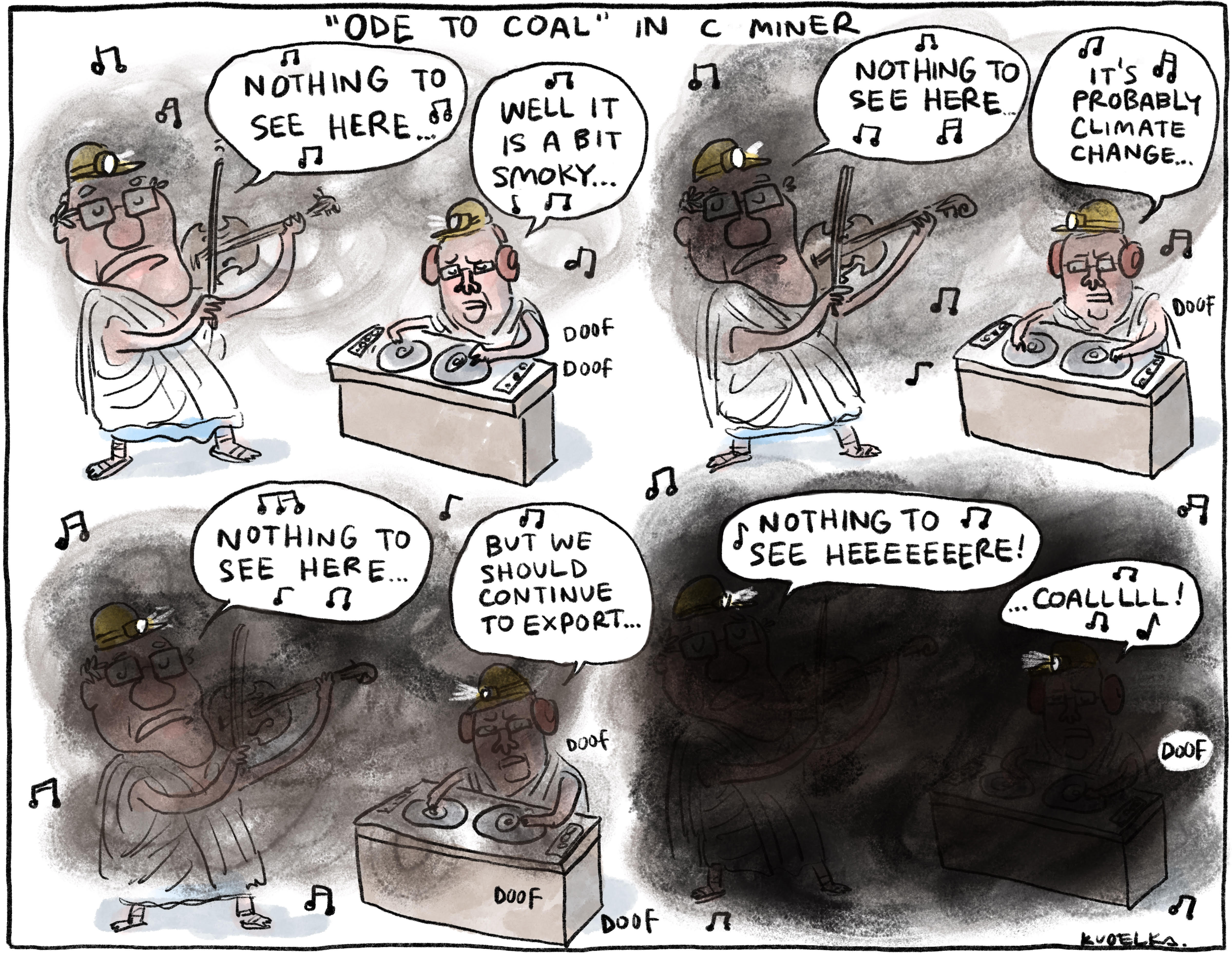 Jon Kudelka cartoon, December 14, 2019