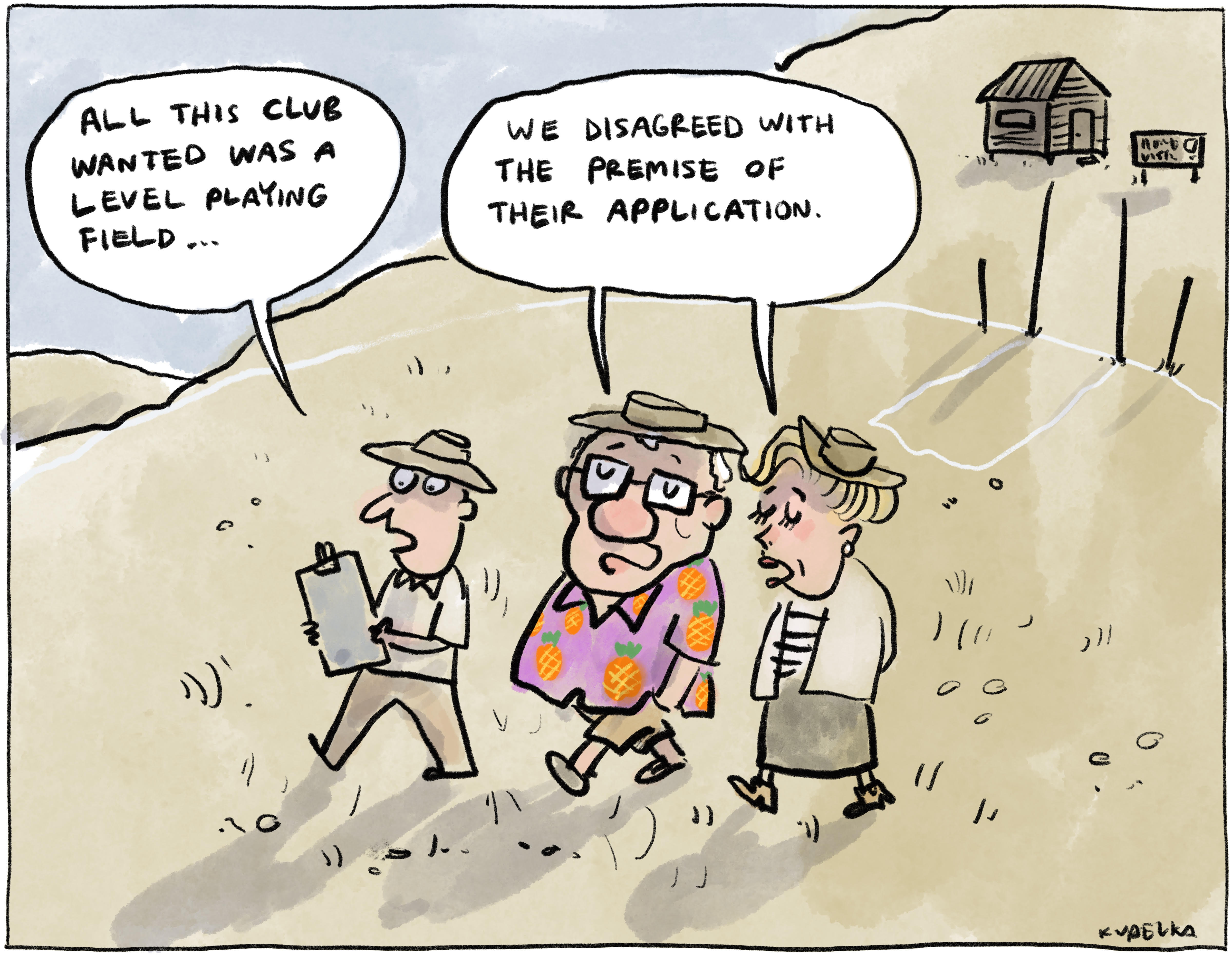 Jon Kudelka cartoon, February 1, 2020