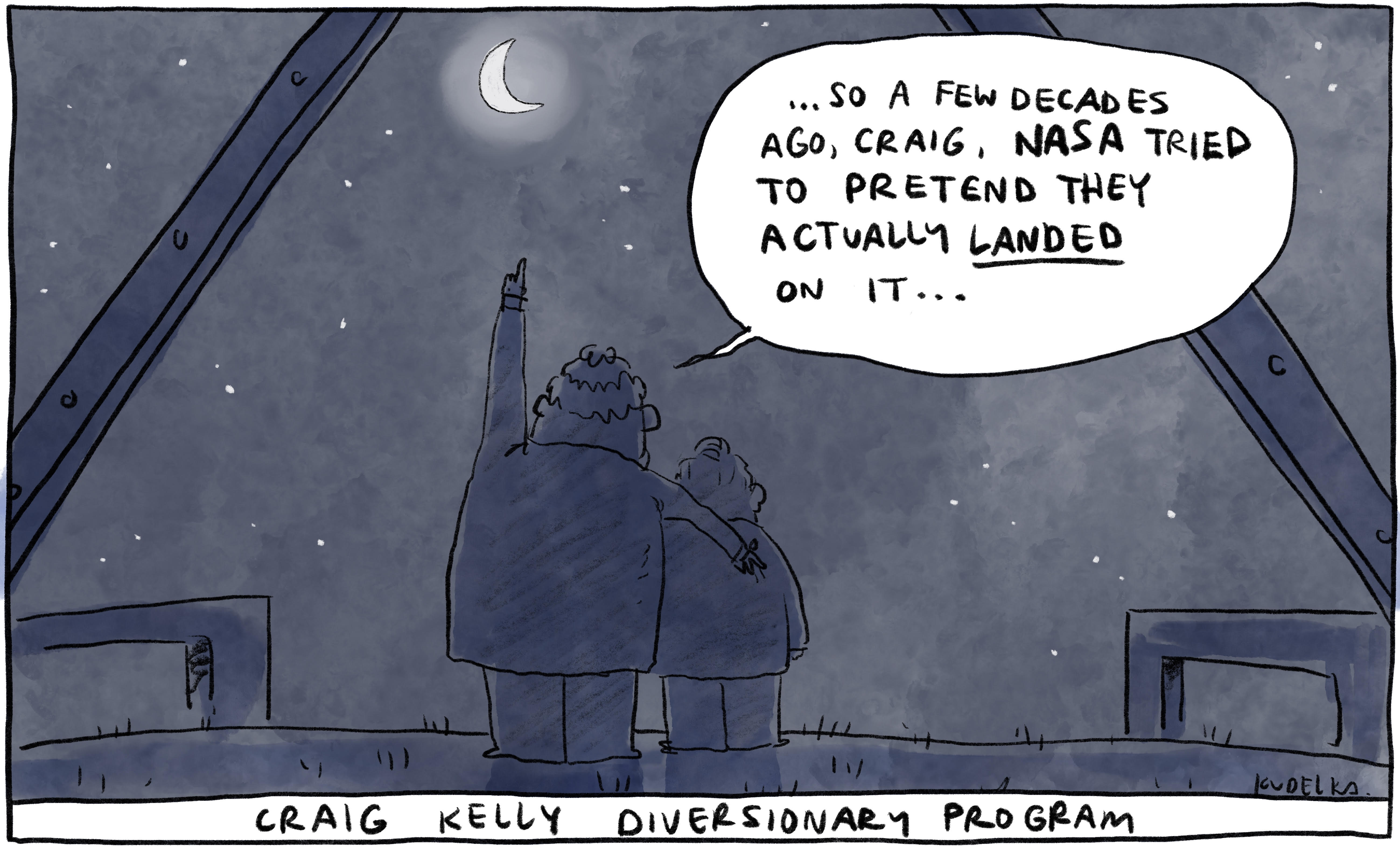 Jon Kudelka cartoon, February 6, 2021
