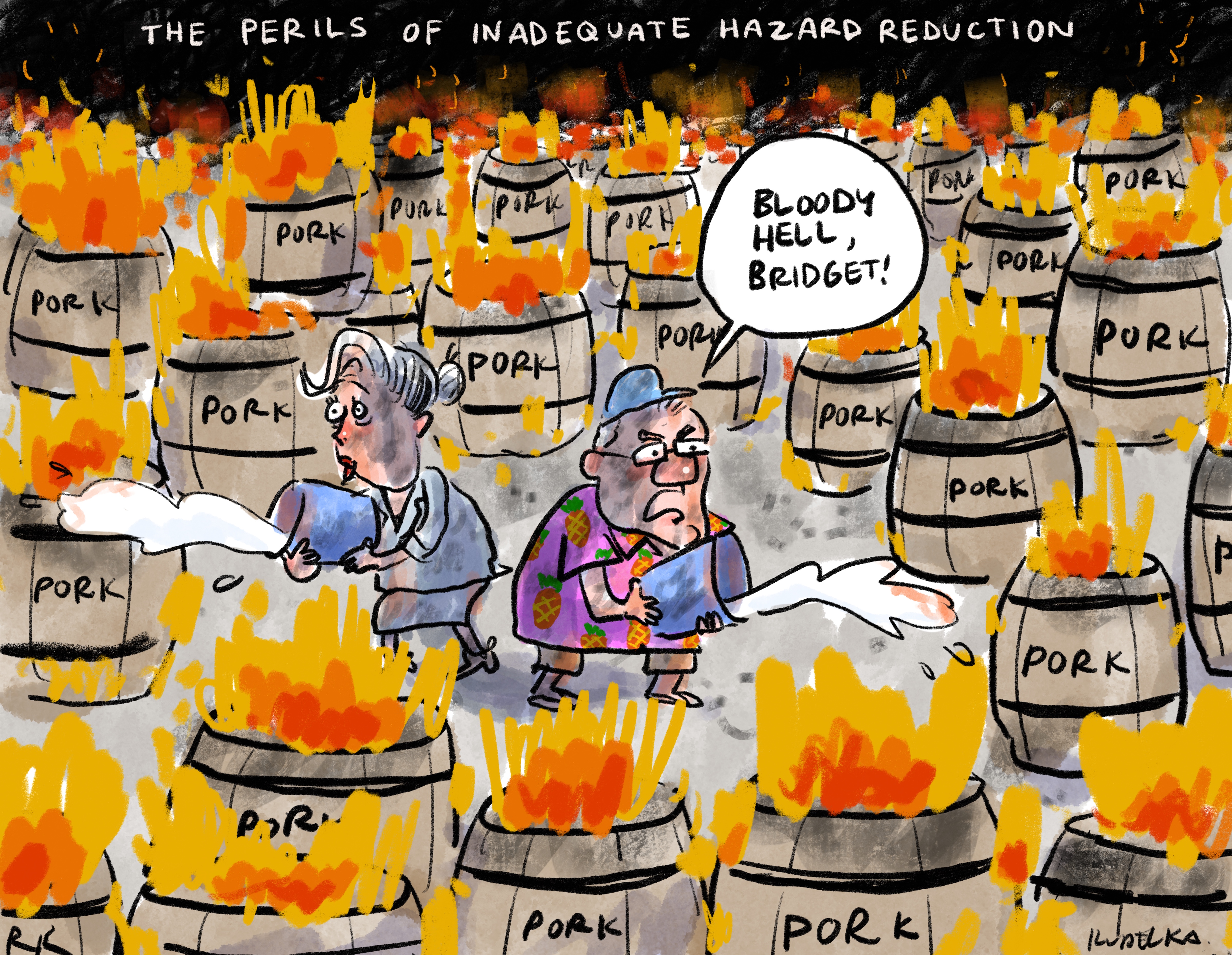 Jon Kudelka cartoon, January 25, 2020