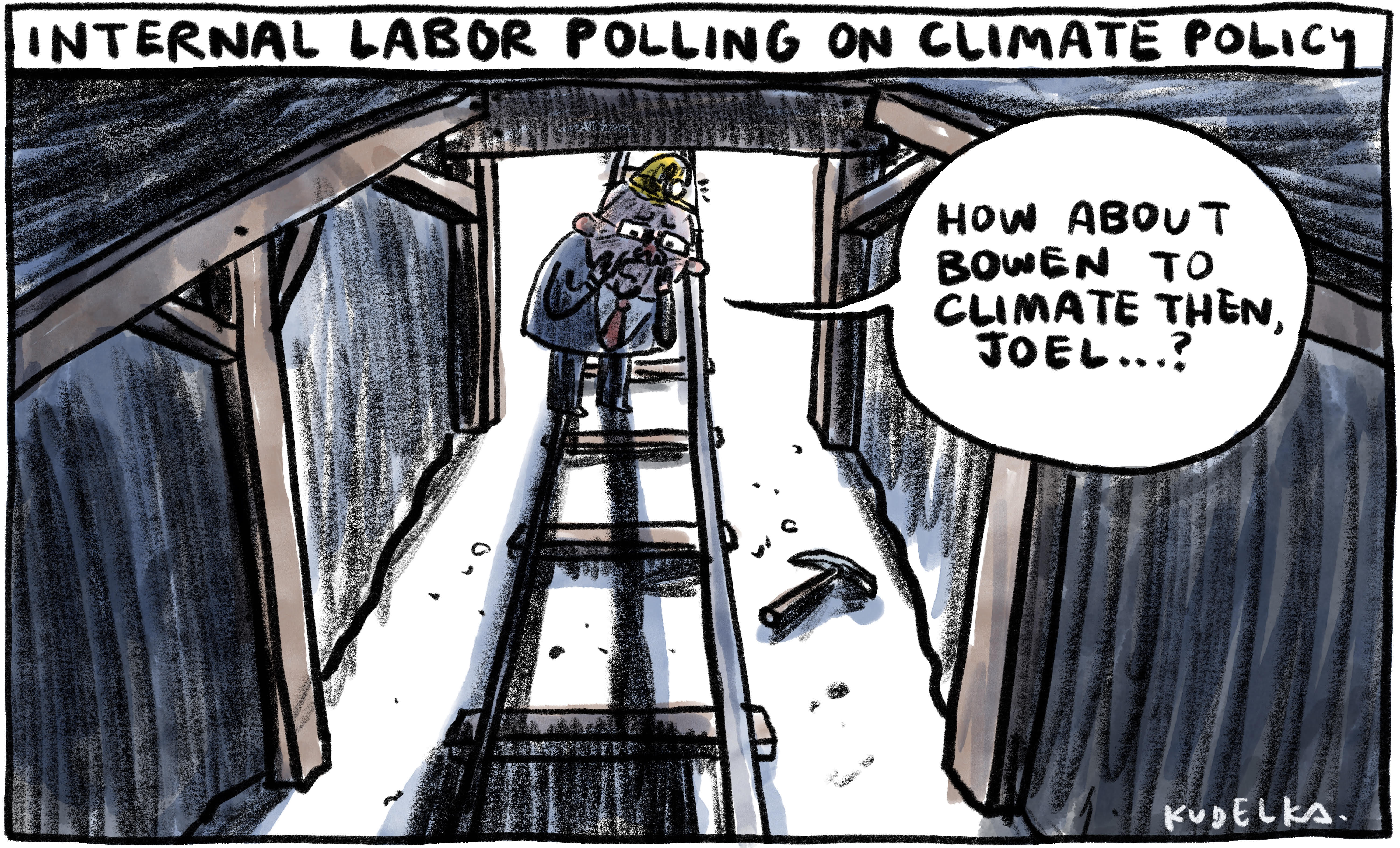 Jon Kudelka cartoon, January 30, 2021