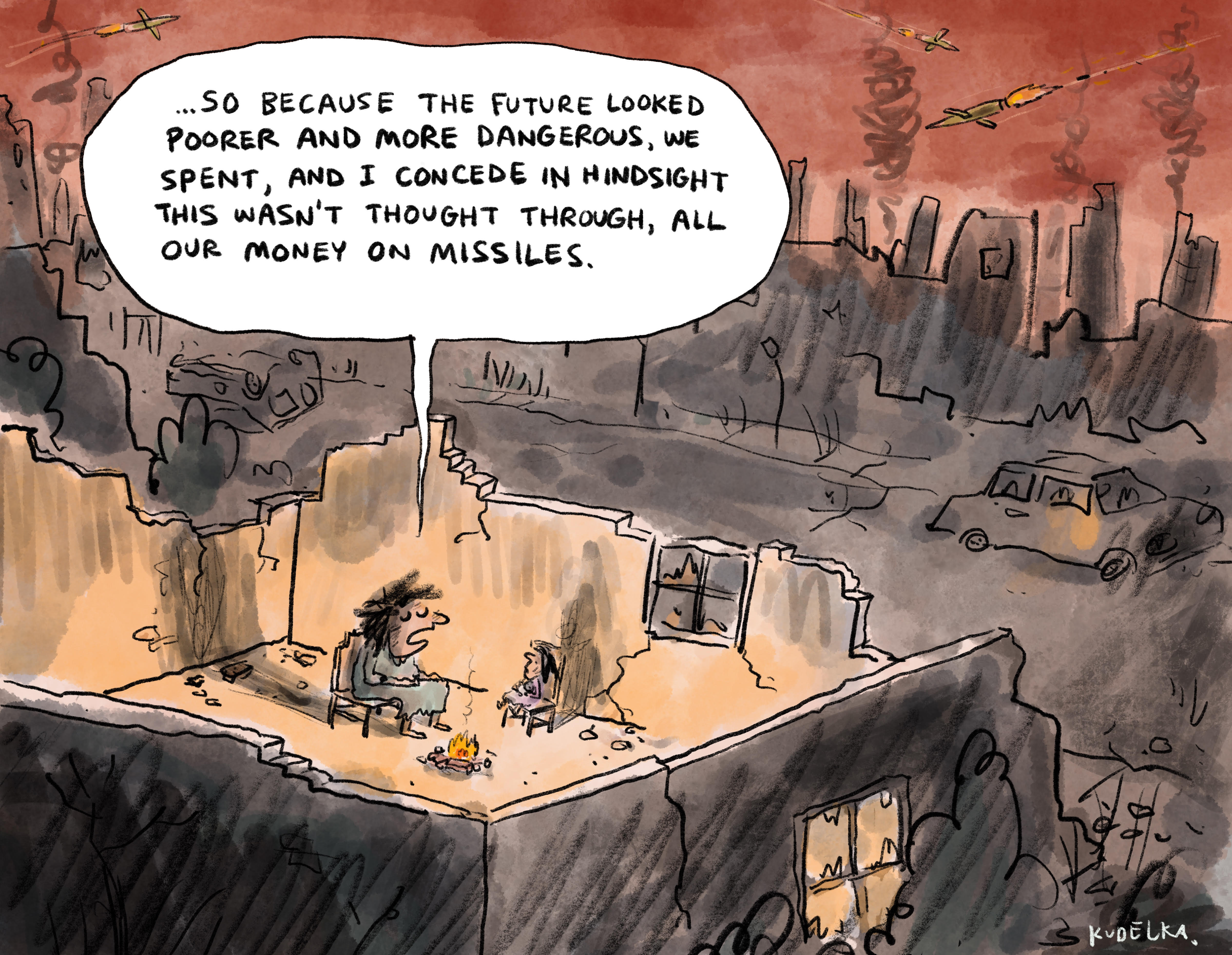 Jon Kudelka cartoon, July 4, 2020