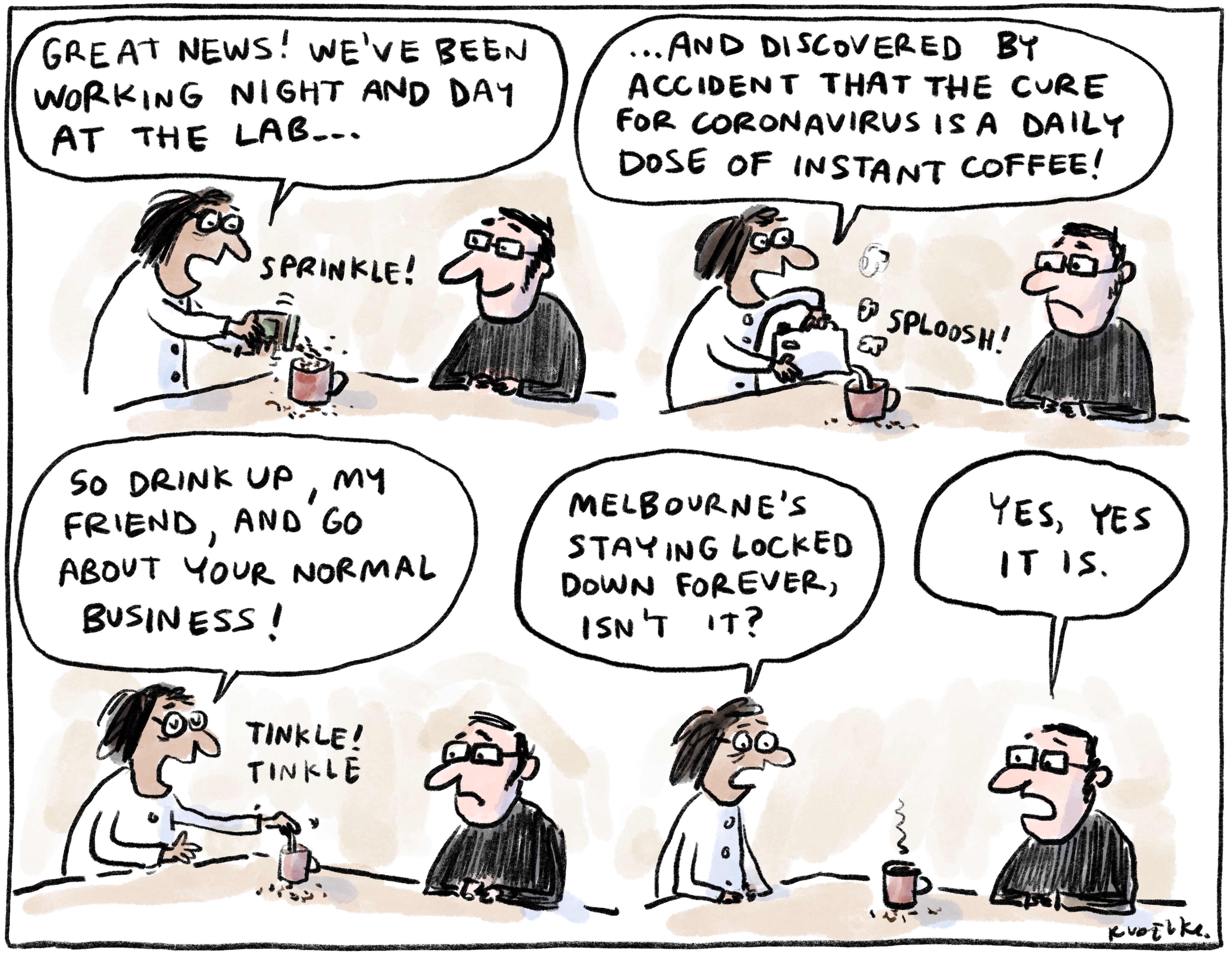 Jon Kudelka cartoon, July 11, 2020