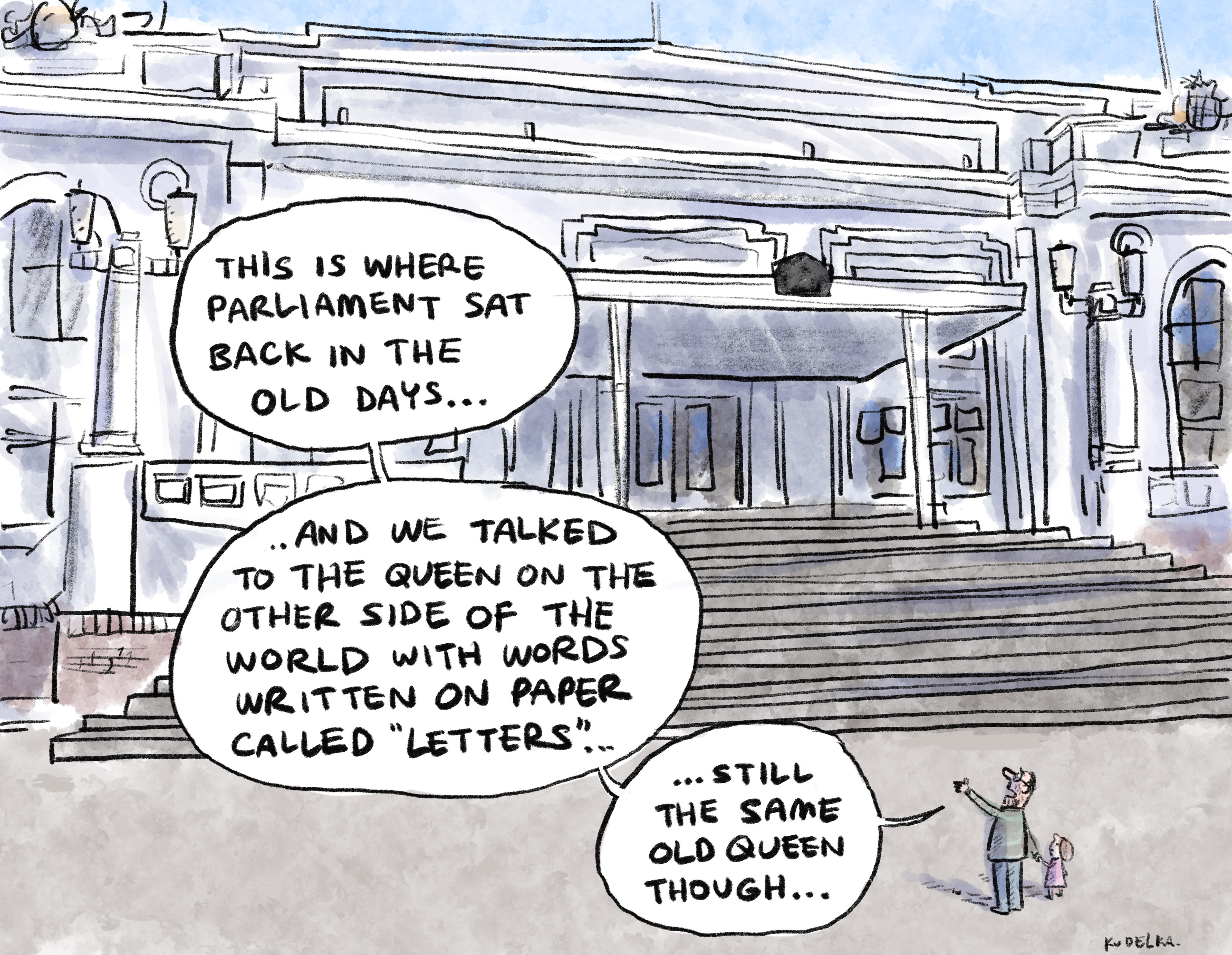 Jon Kudelka cartoon, July 18, 2020
