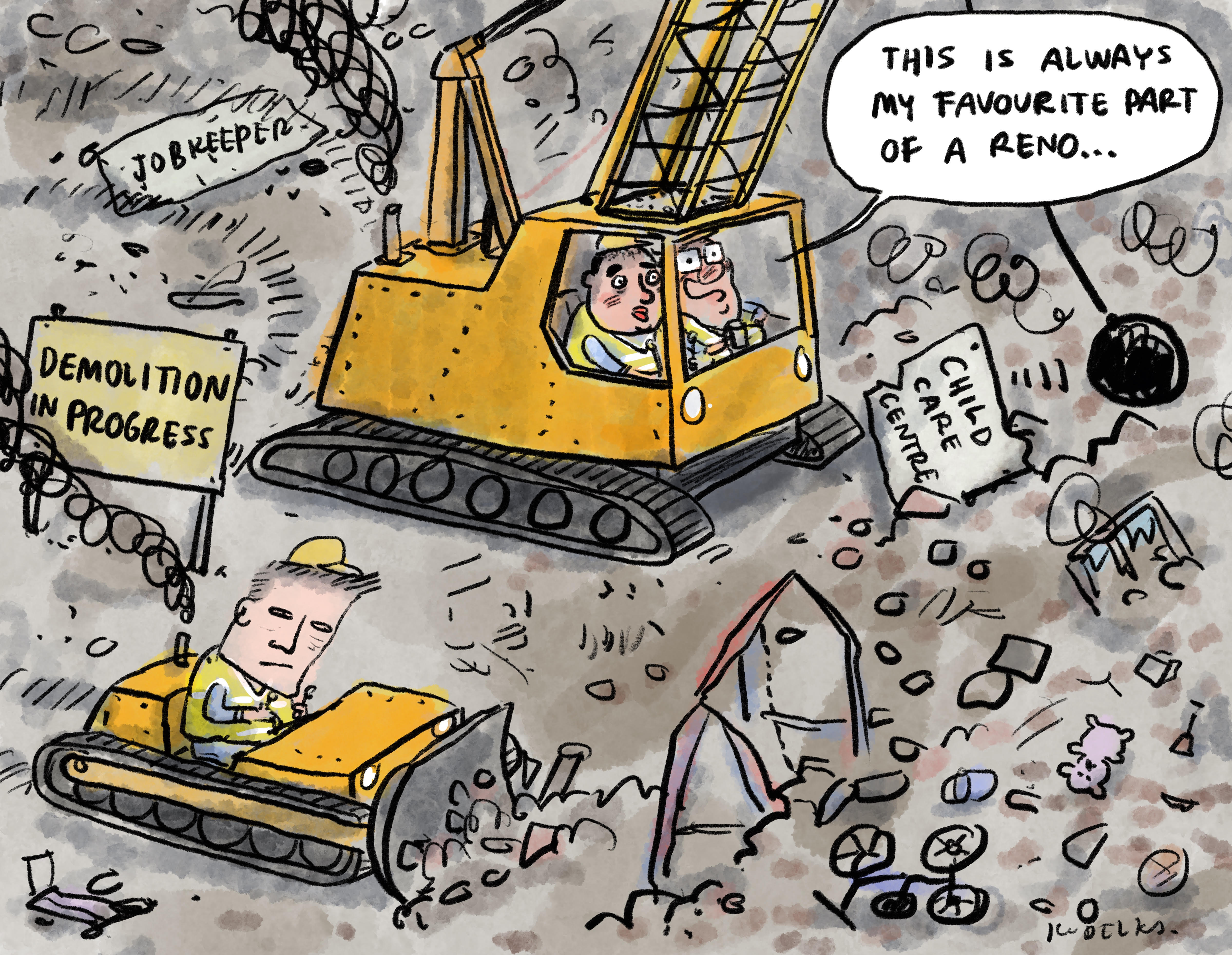 Jon Kudelka cartoon, June 13, 2020