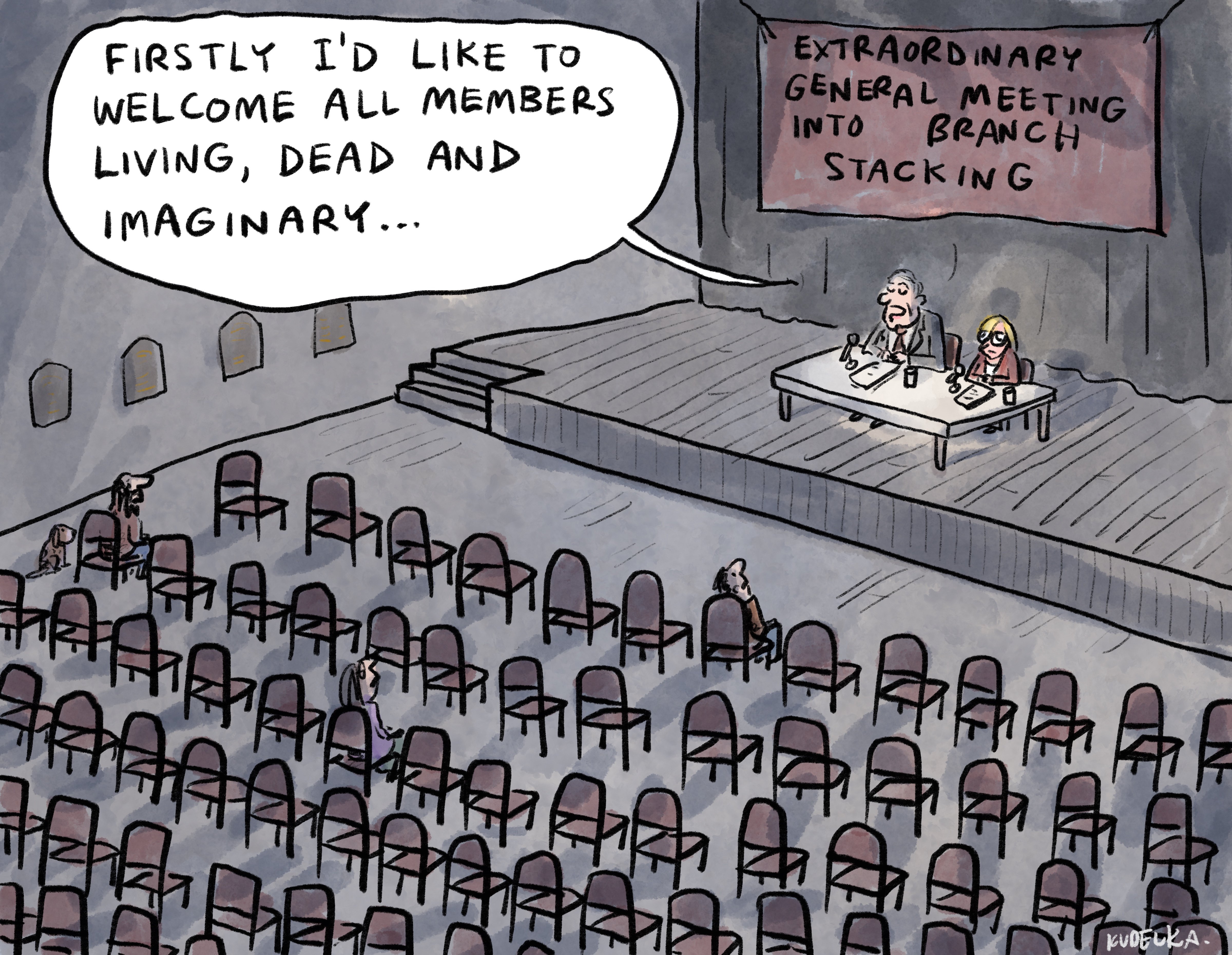 Jon Kudelka cartoon, June 20, 2020