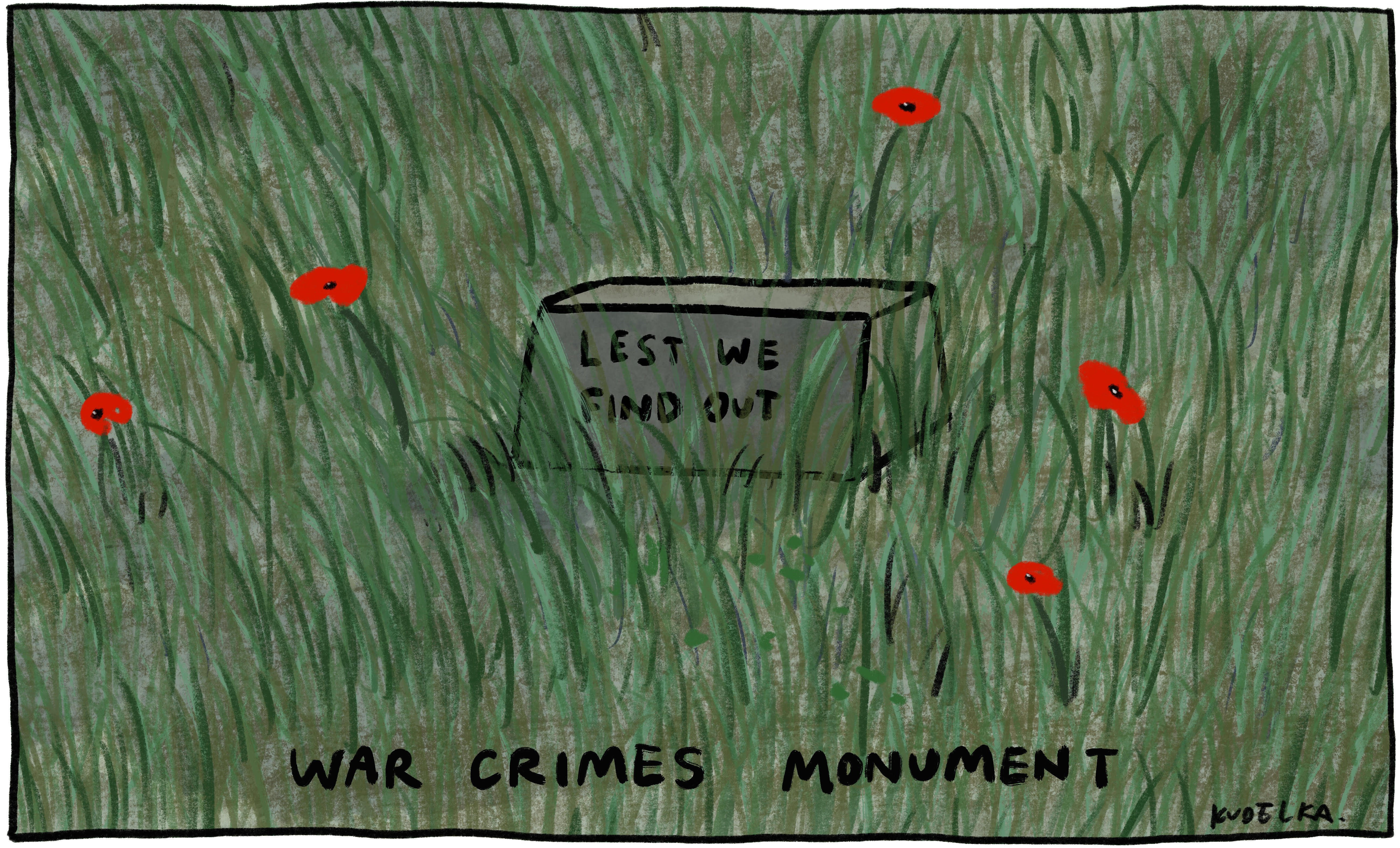 Jon Kudelka cartoon, November 21, 2020