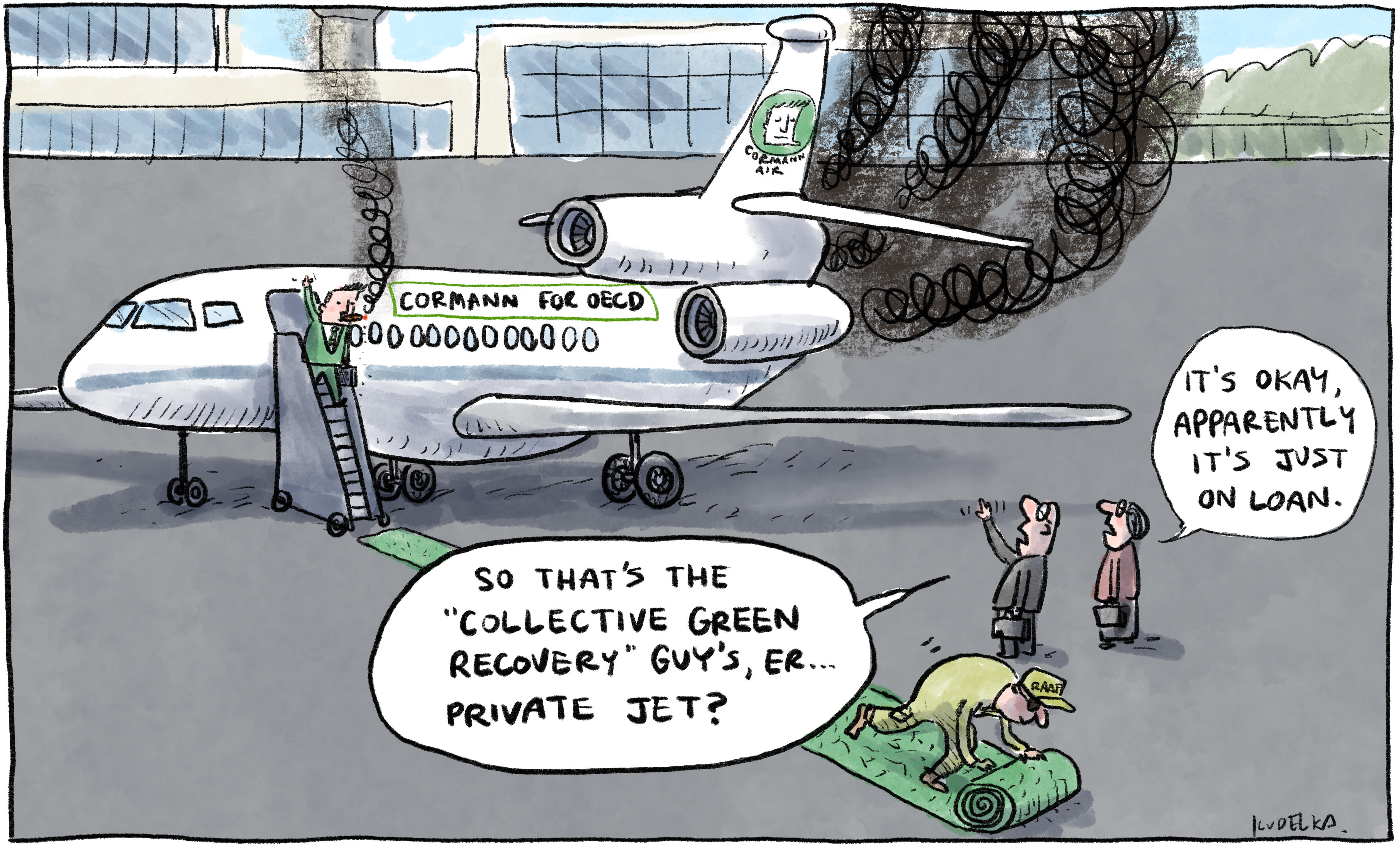 Jon Kudelka cartoon, November 28, 2020