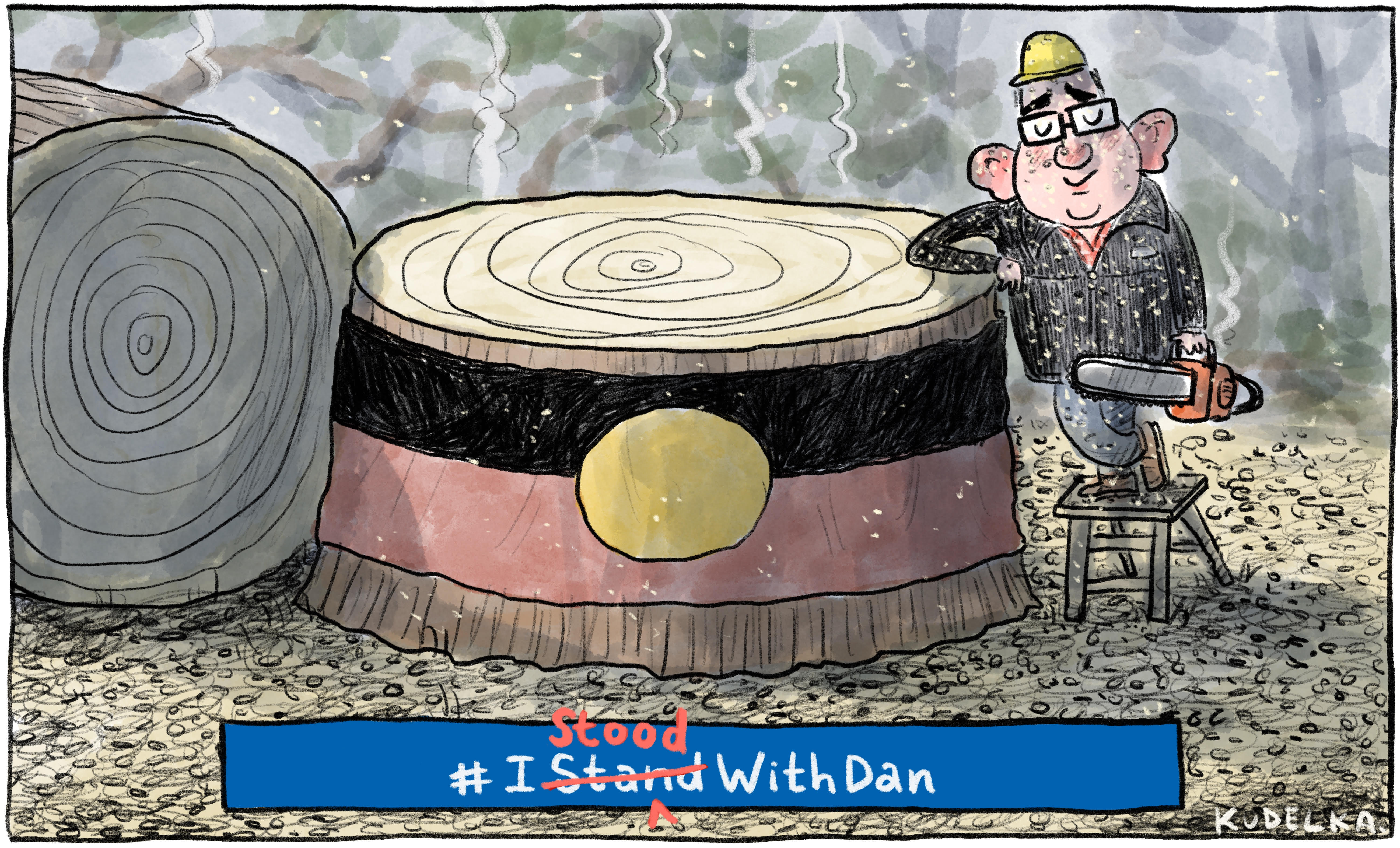Jon Kudelka cartoon, October 31, 2020