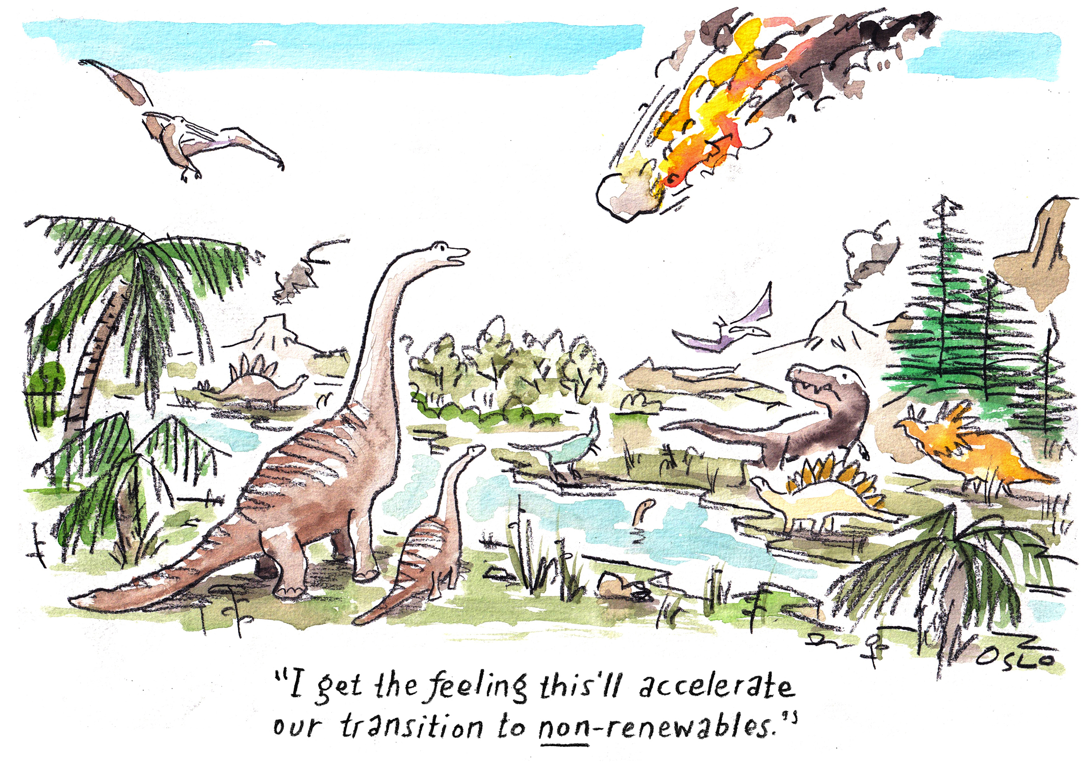 Oslo Davis cartoon, April 18, 2026