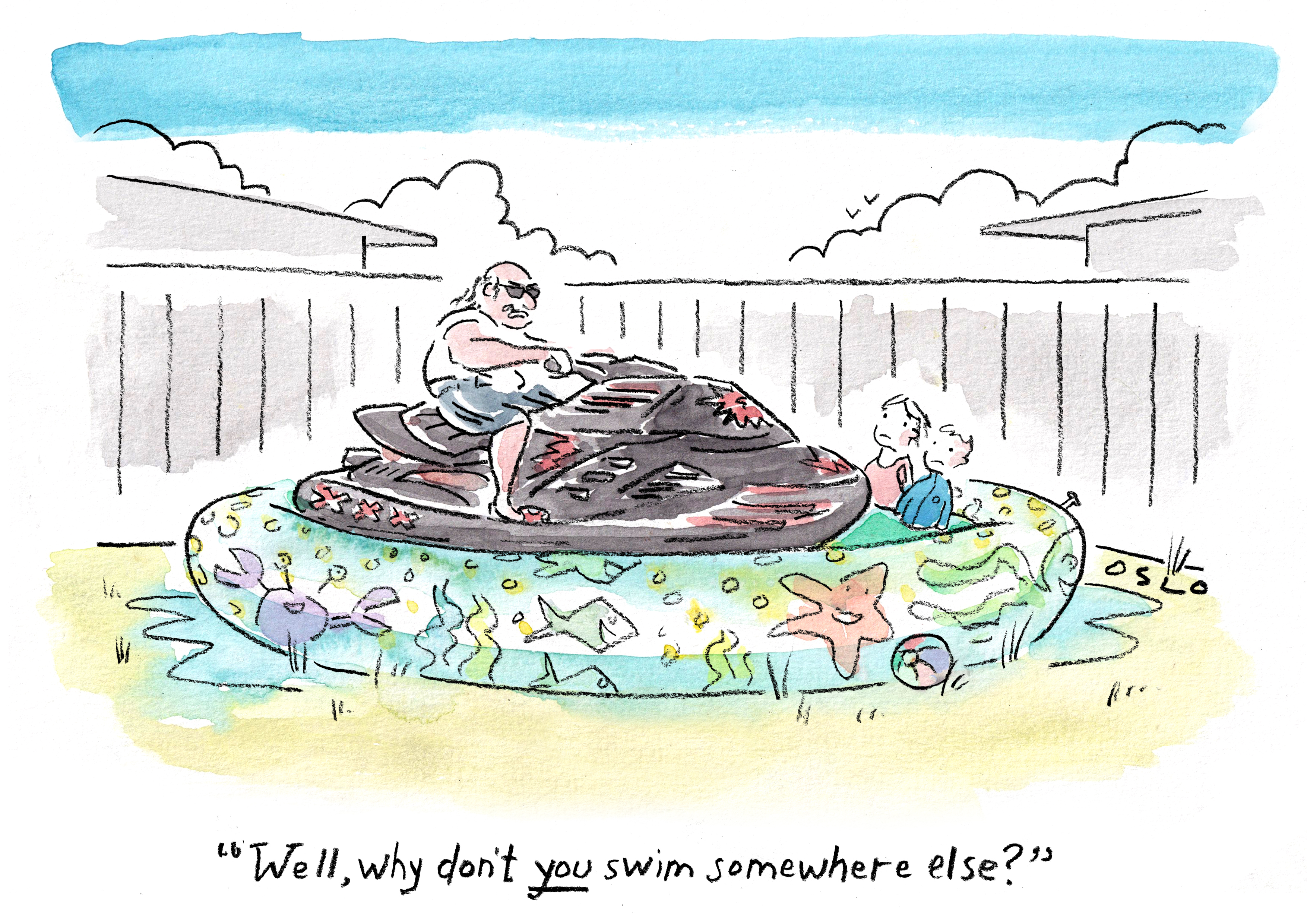 Oslo Davis cartoon, January 25, 2025