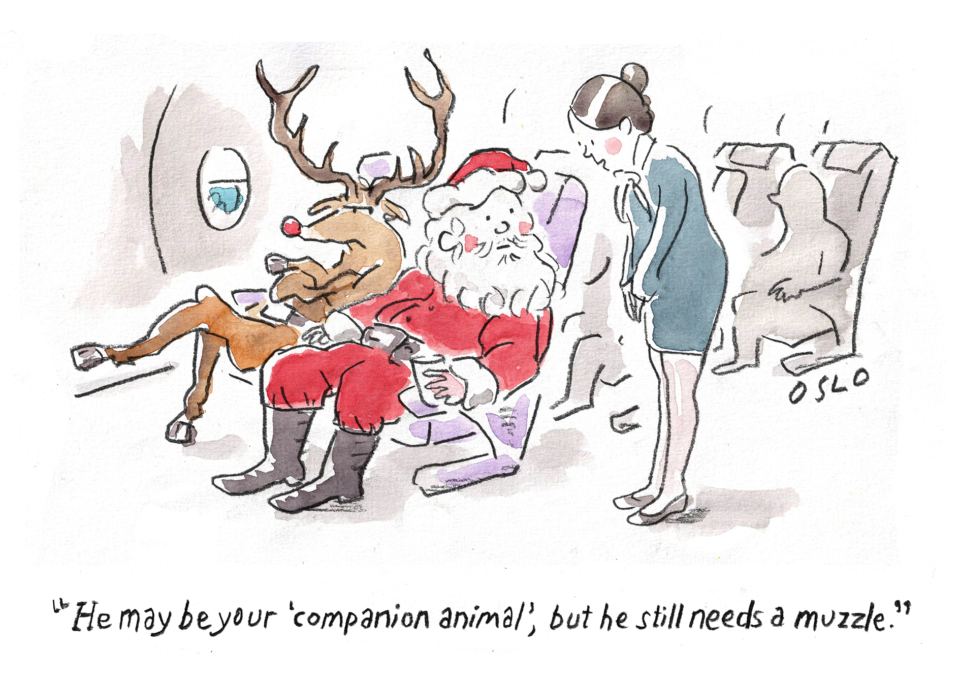 Oslo Davis cartoon, December 21, 2024