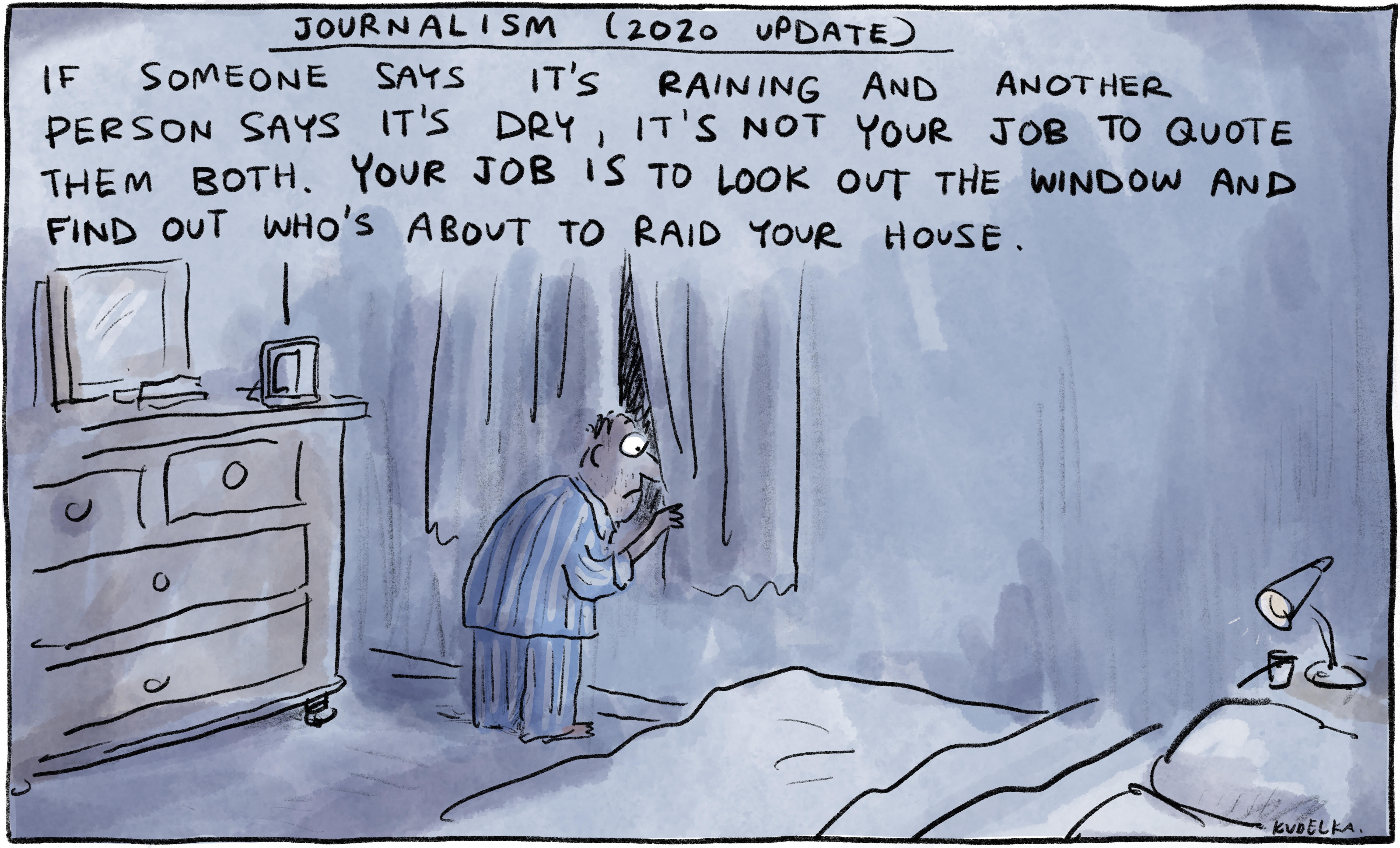 Jon Kudelka cartoon, September 12, 2020