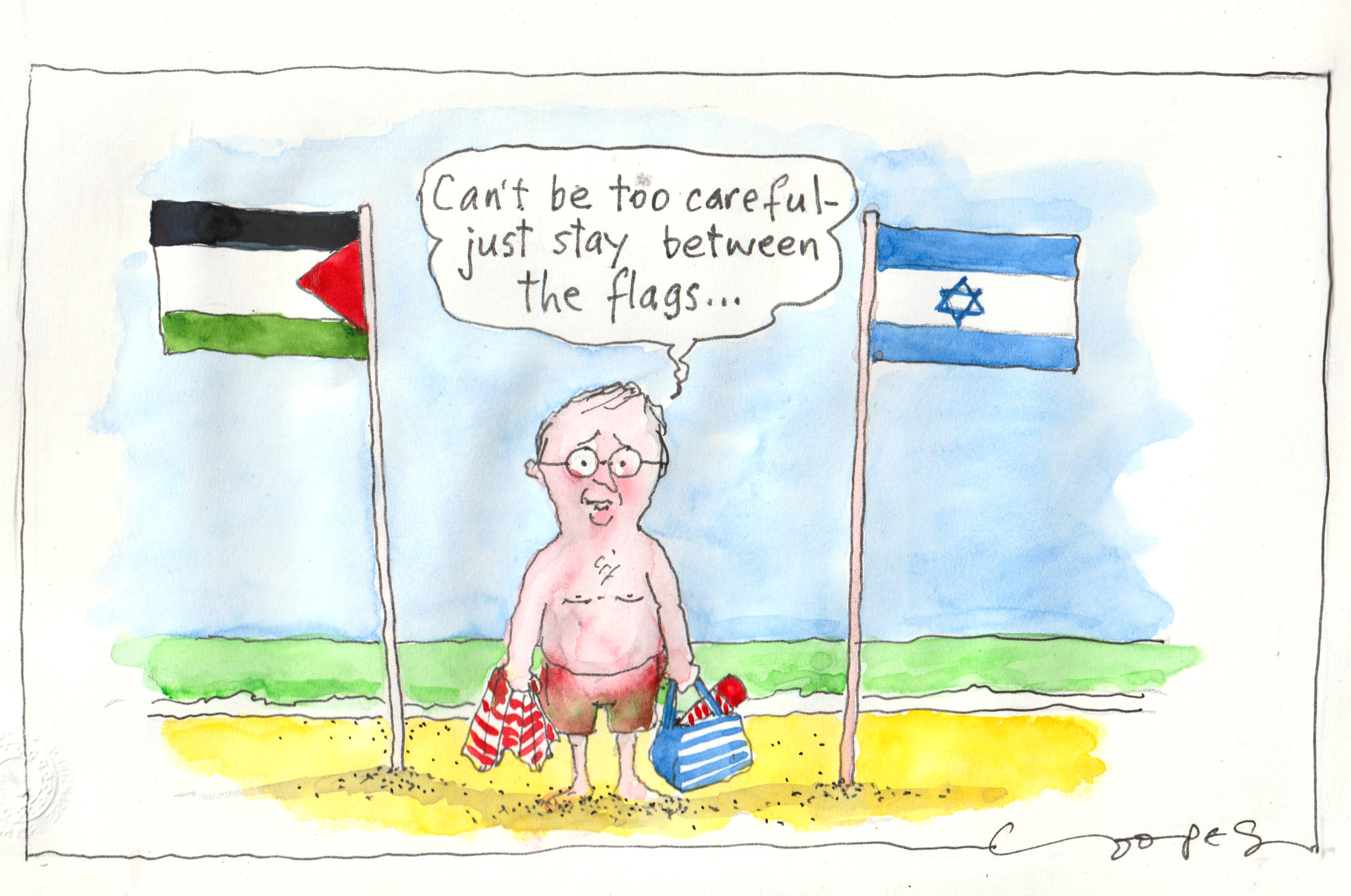 Jenny Coopes cartoon, January 20, 2024
