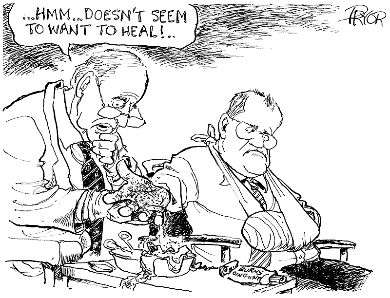 Geoff Pryor – Cartoon, March 1 2014