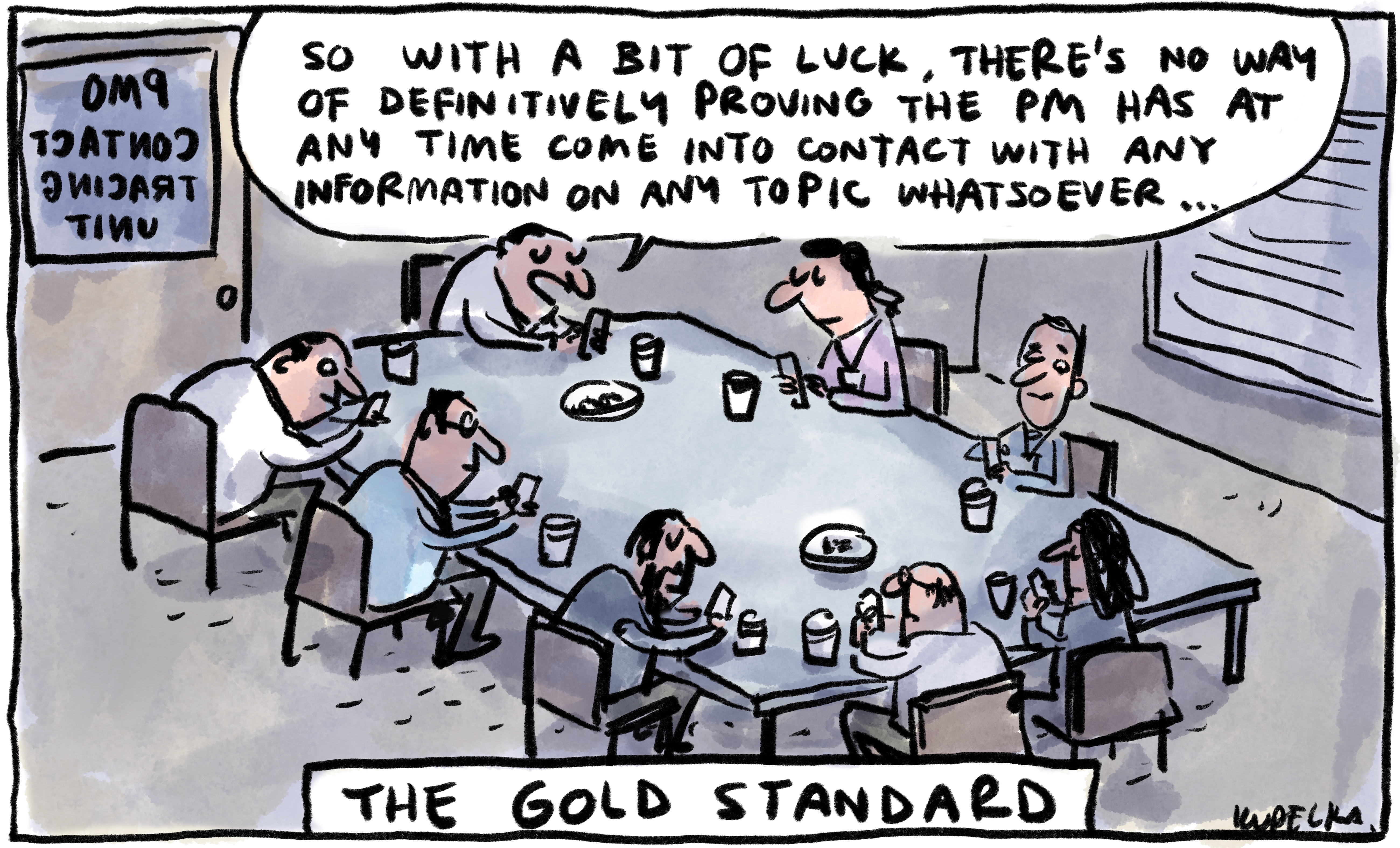 Jon Kudelka cartoon, February 27, 2021