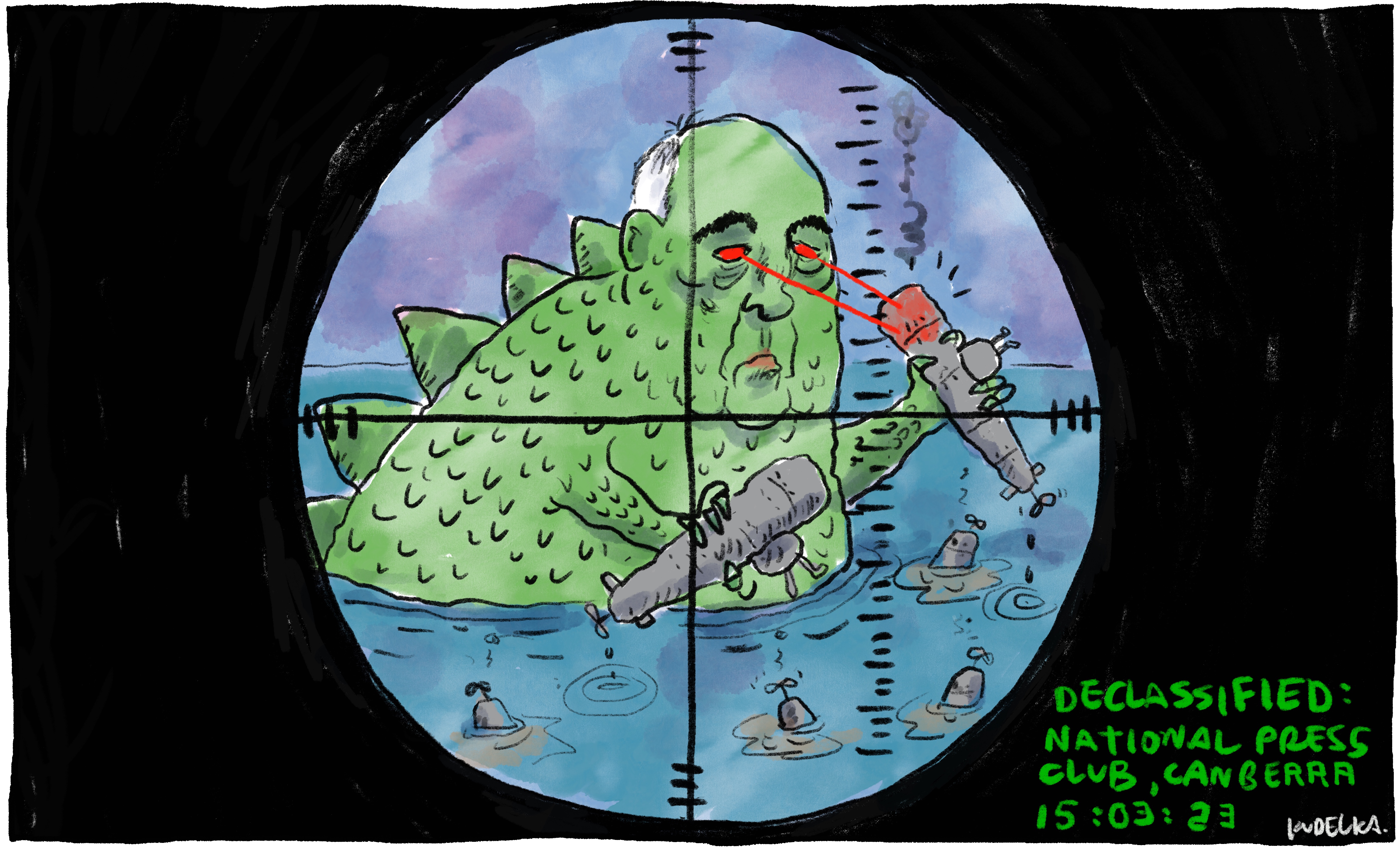 Jon Kudelka cartoon, March 18, 2023