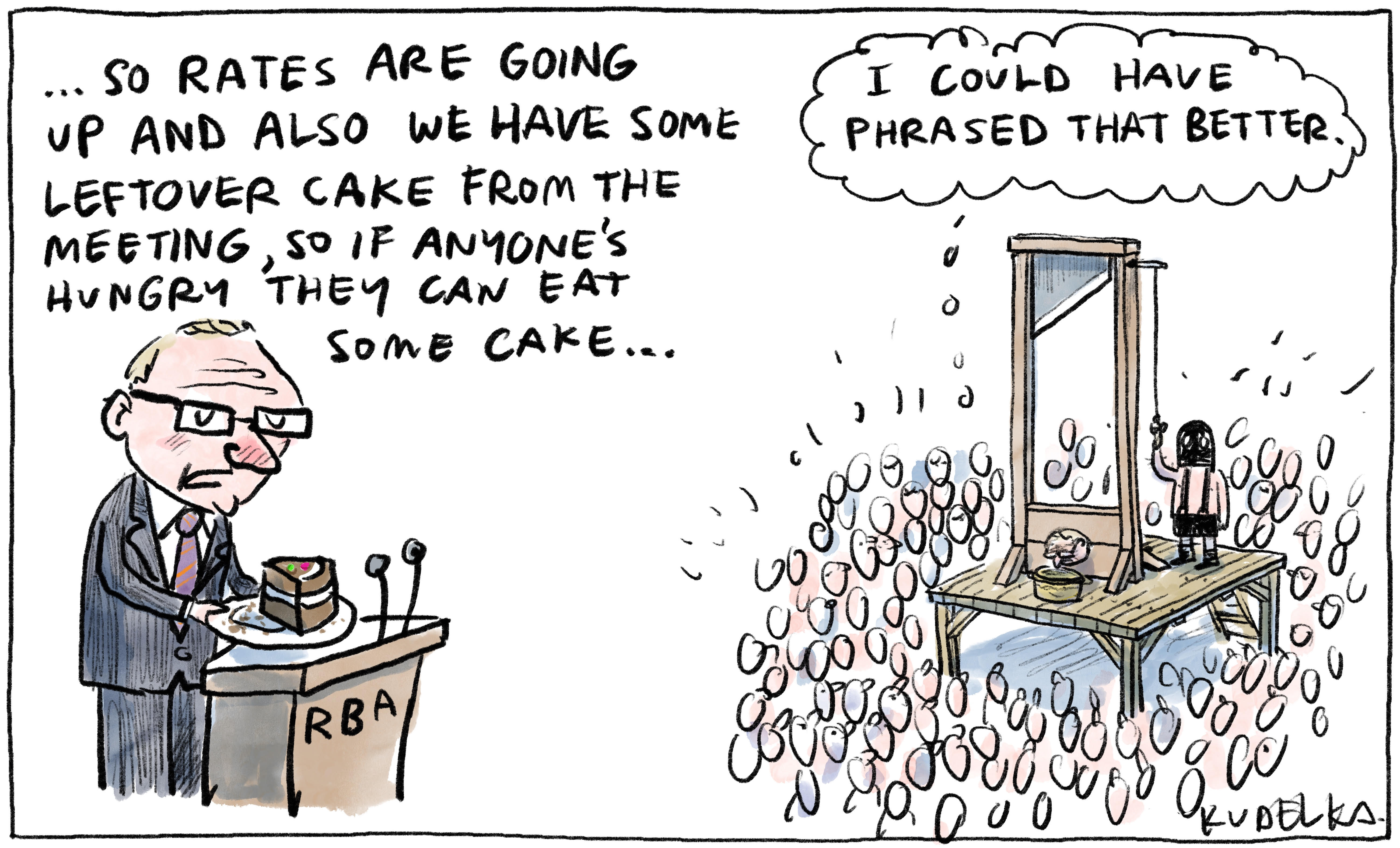 Jon Kudelka cartoon, June 10, 2023