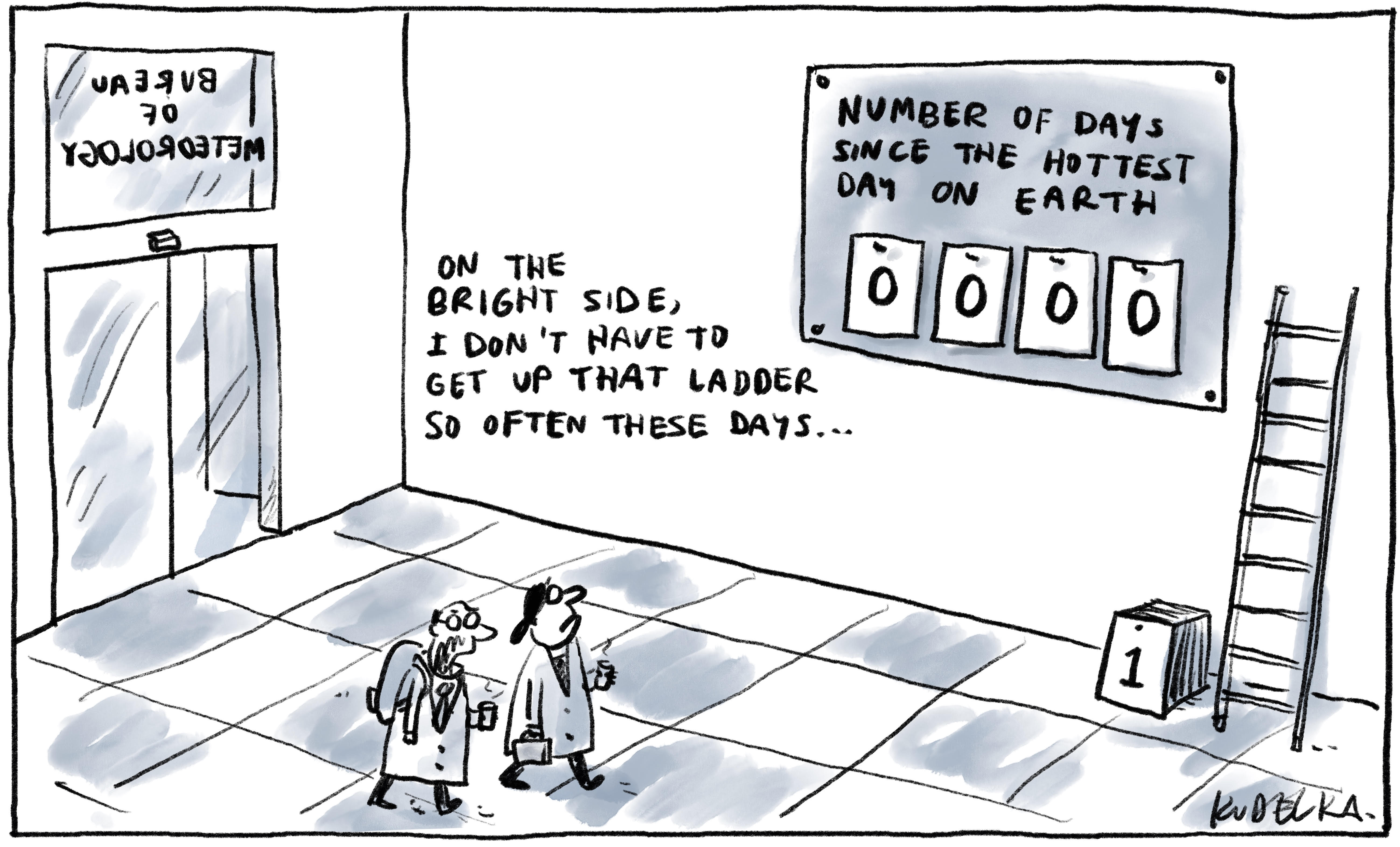 Jon Kudelka cartoon, July 22, 2023