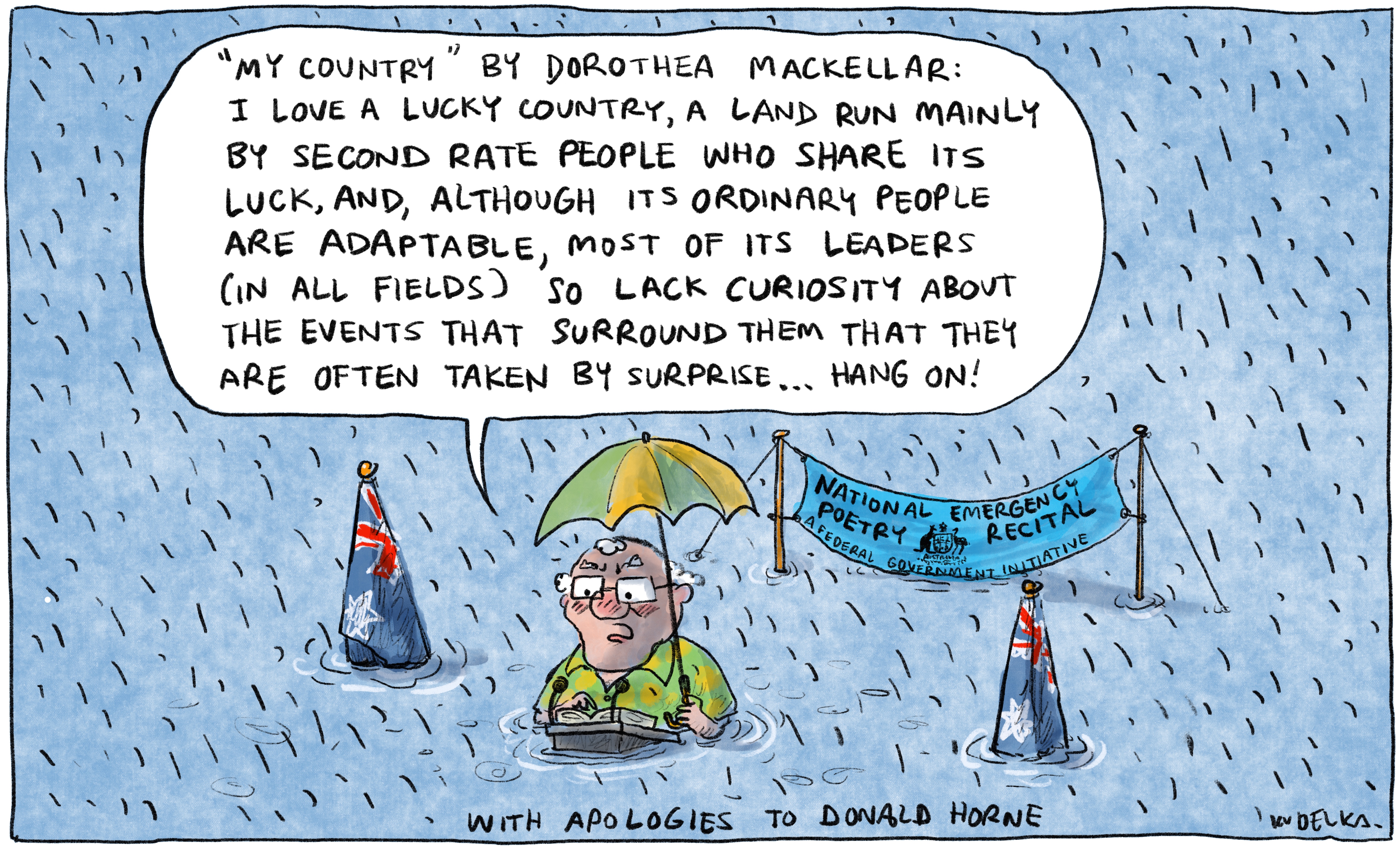 Jon Kudelka cartoon, March 12, 2022