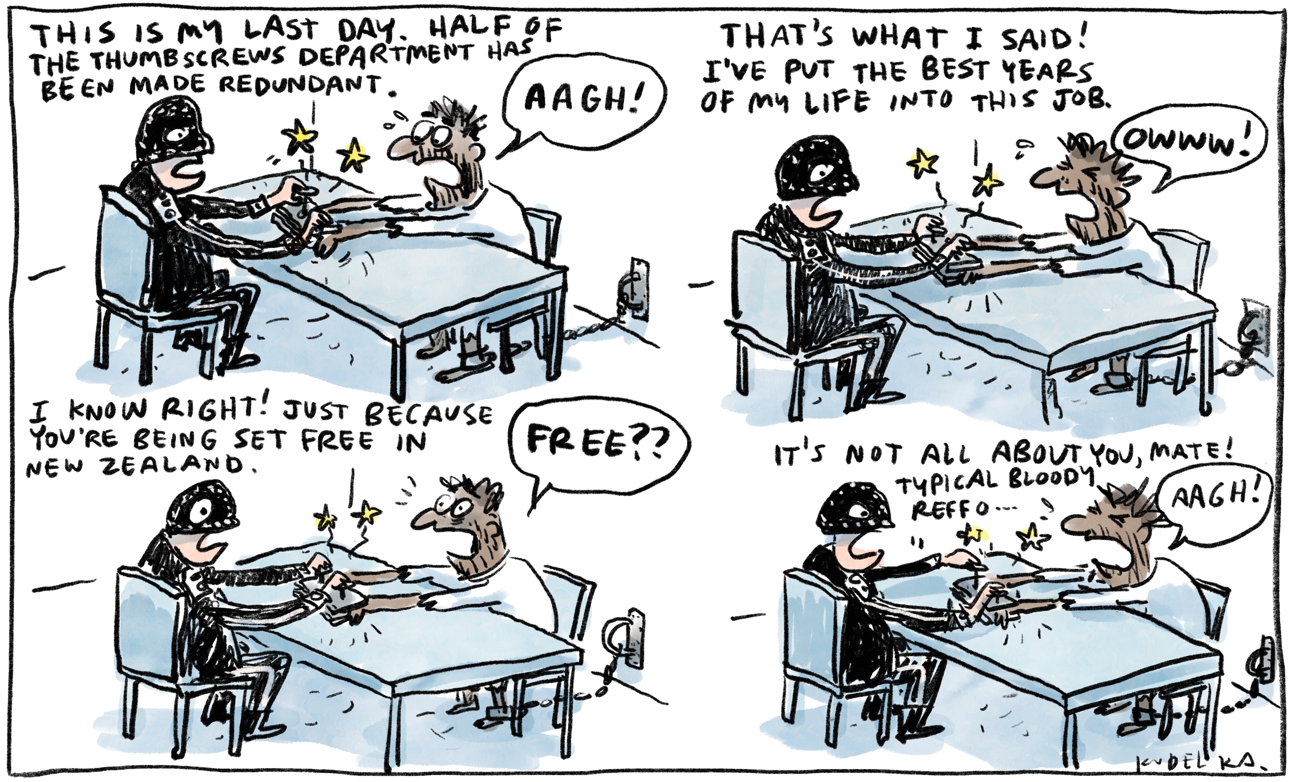 Jon Kudelka cartoon, March 26, 2022