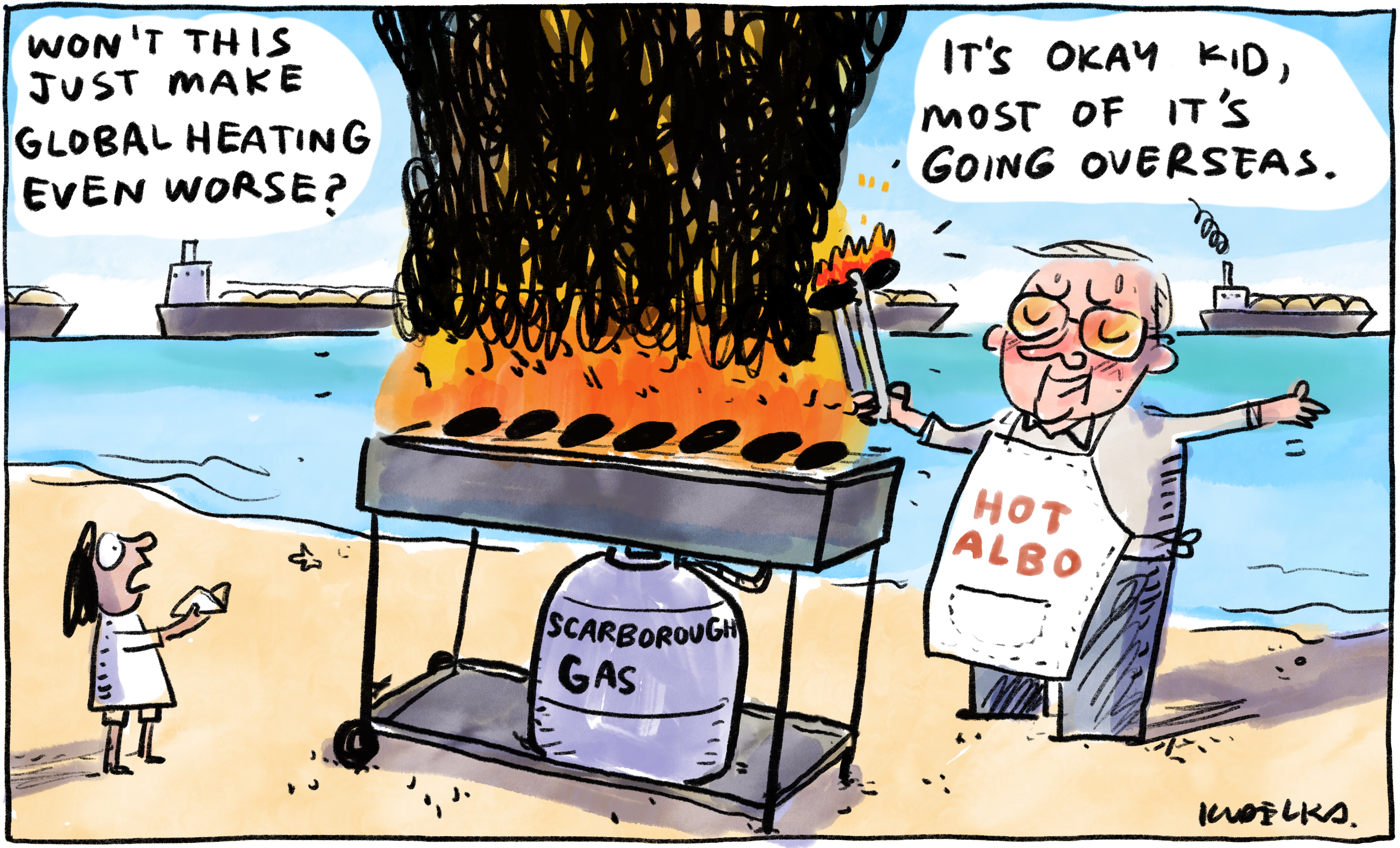 Jon Kudelka cartoon, June 4, 2022