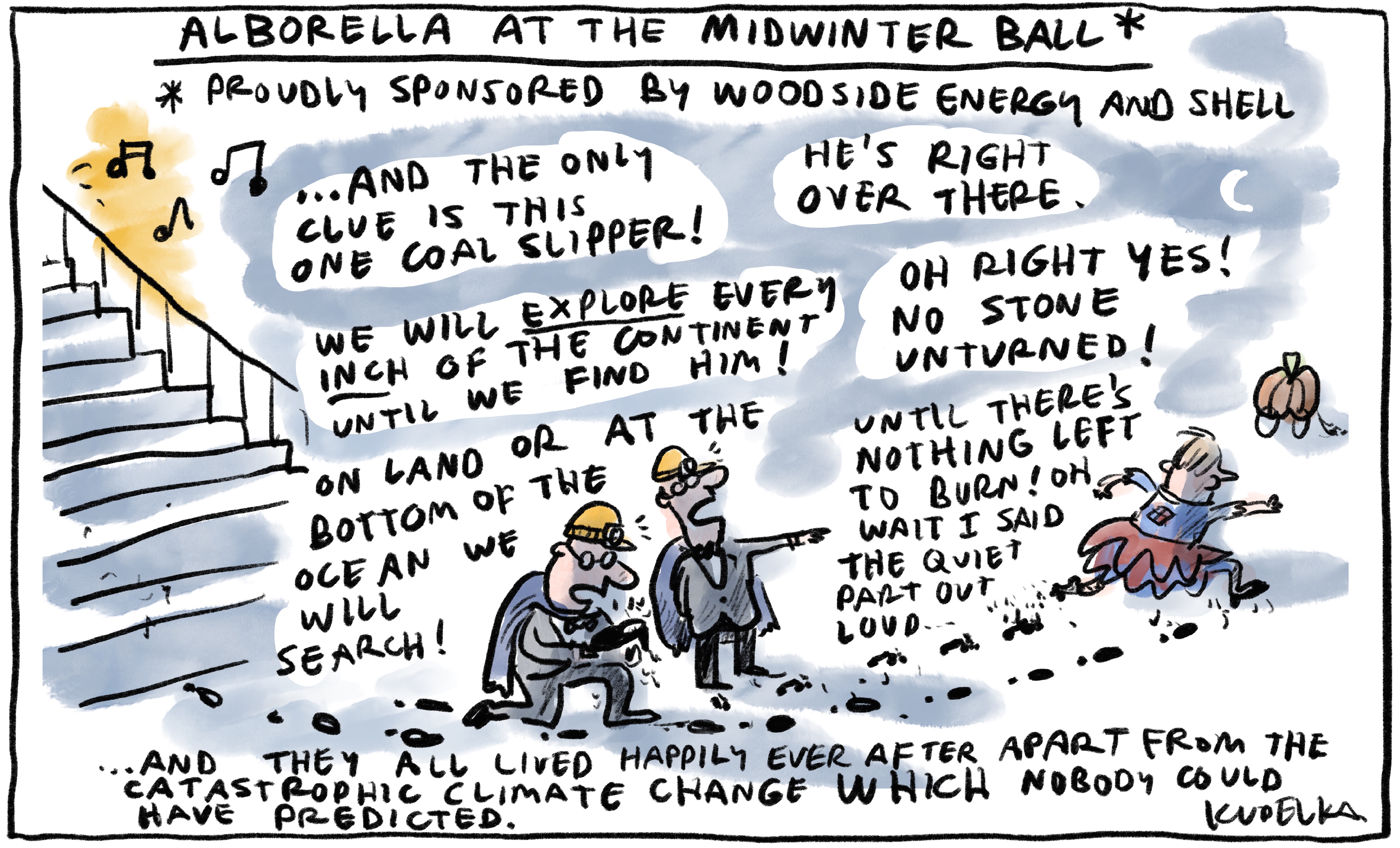 Jon Kudelka cartoon, September 10, 2022