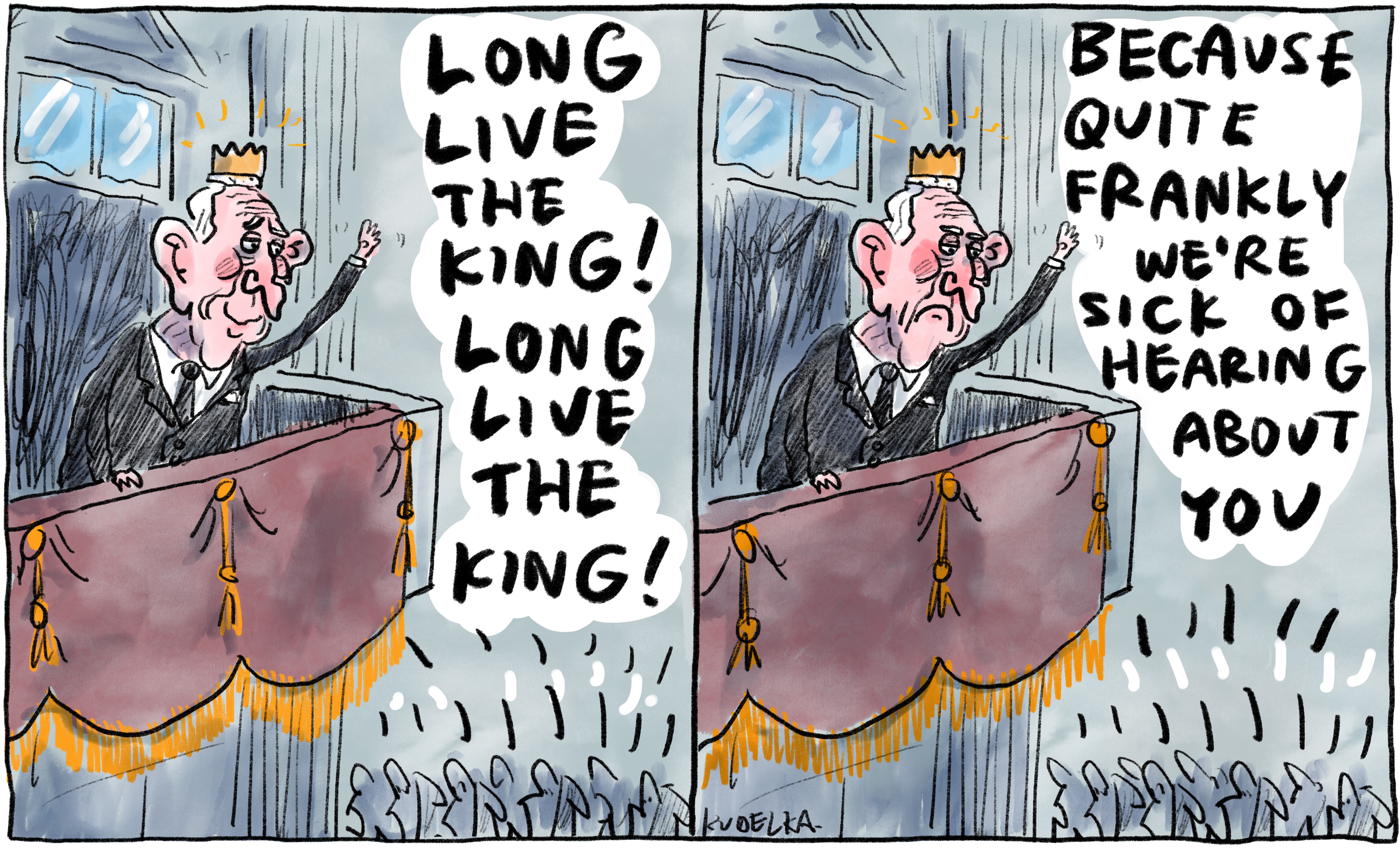 Jon Kudelka cartoon, September 17, 2022