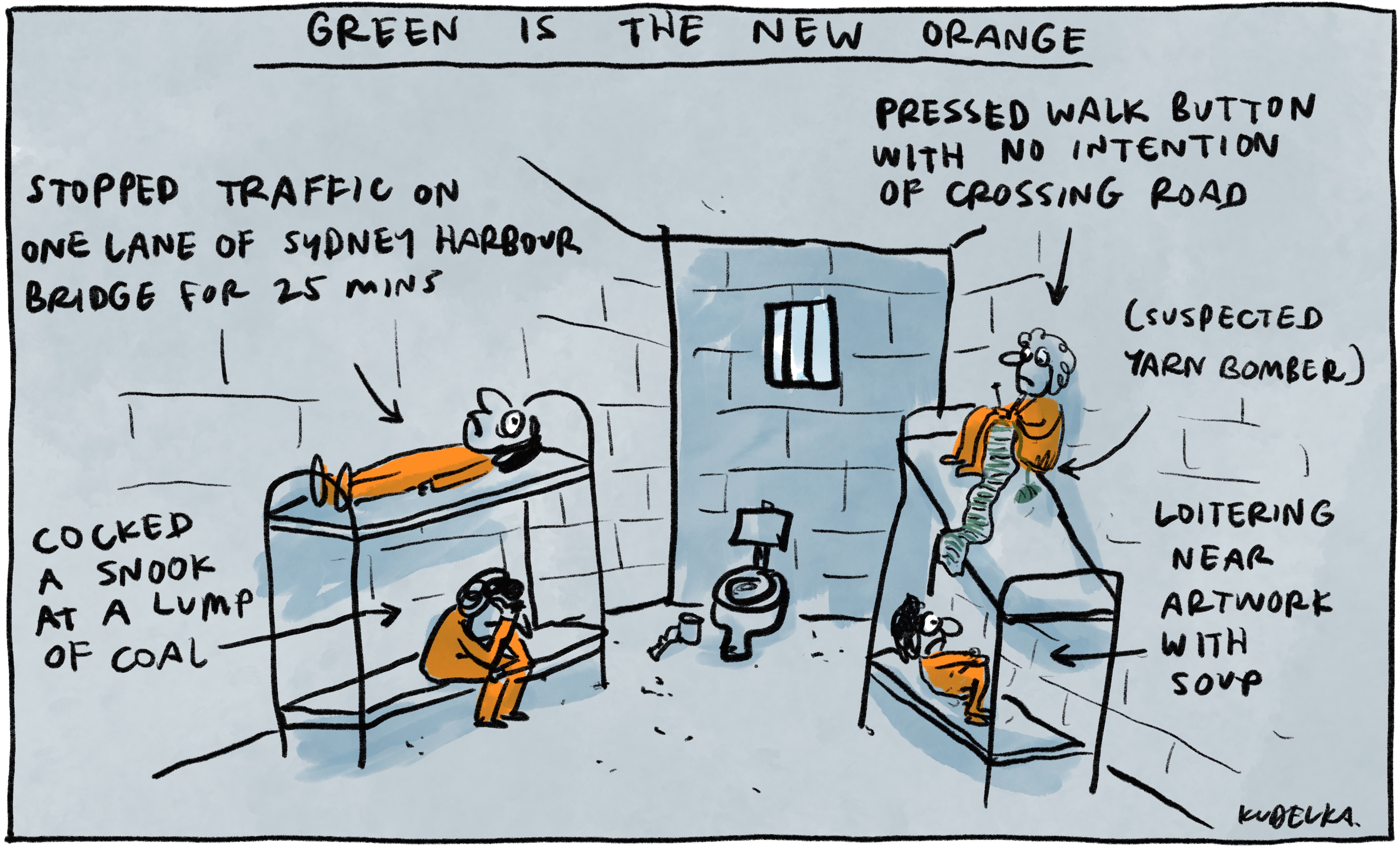 Jon Kudelka cartoon, December 10, 2022