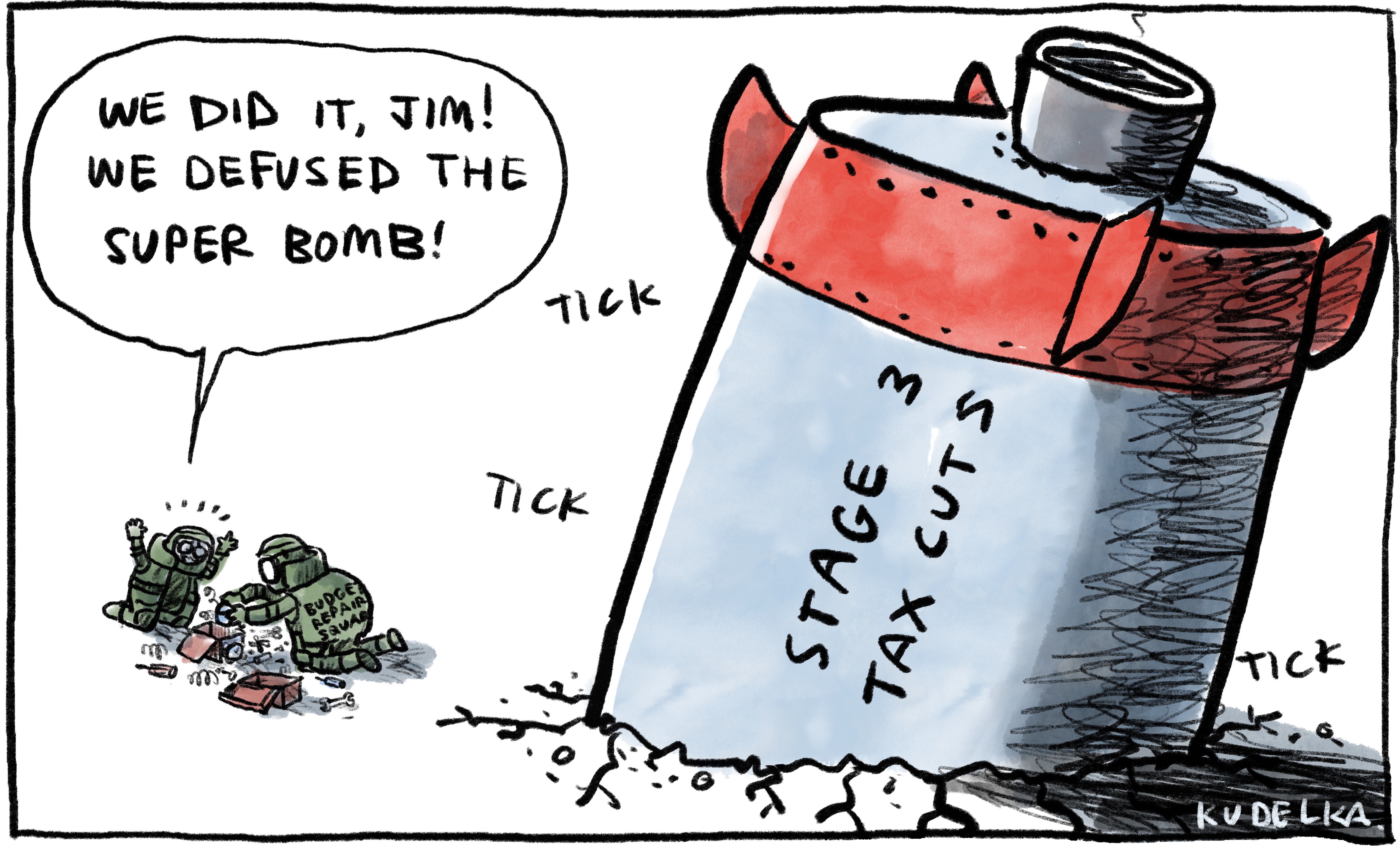 Jon Kudelka cartoon, March 4, 2023