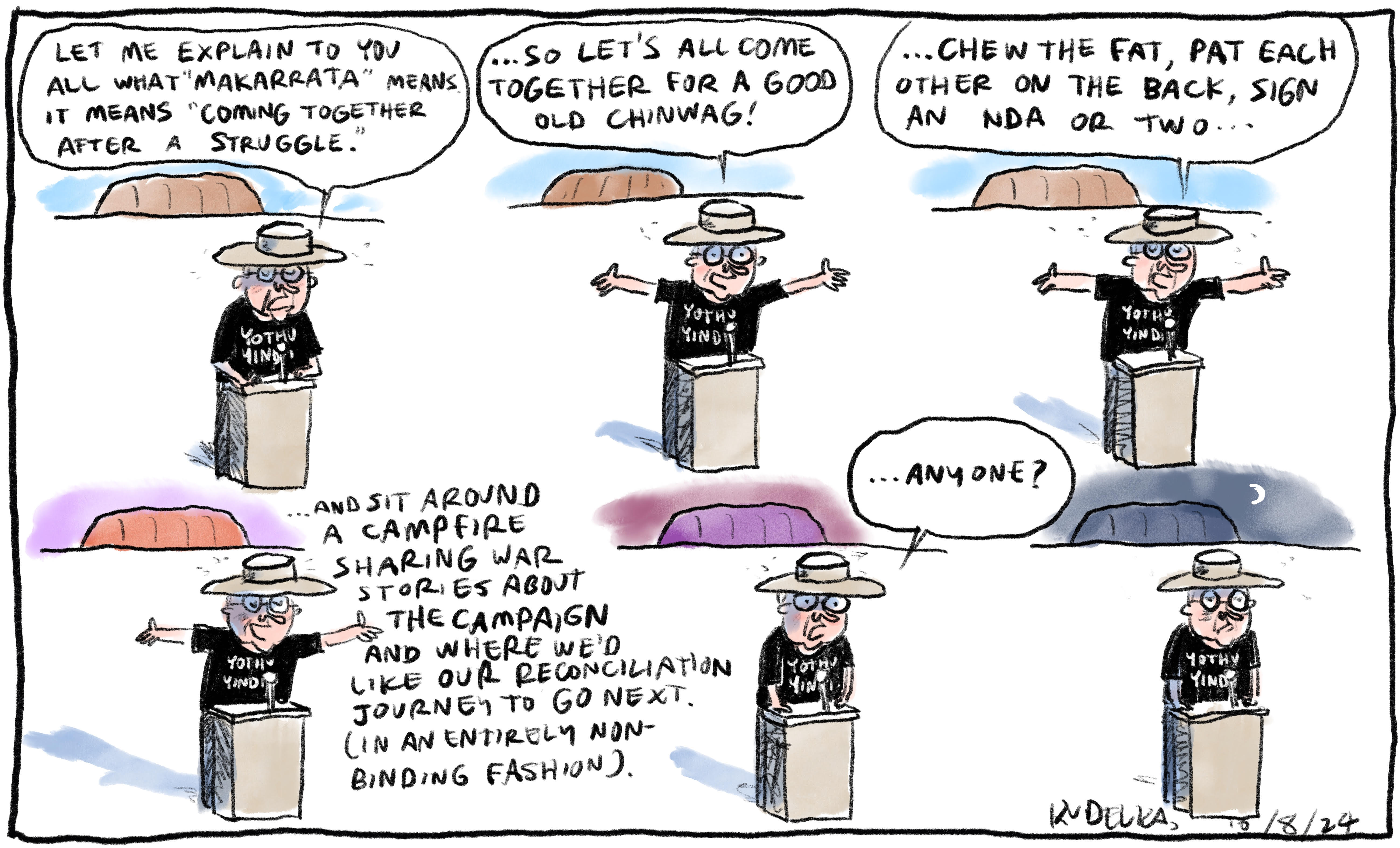 Jon Kudelka cartoon, August 10, 2024